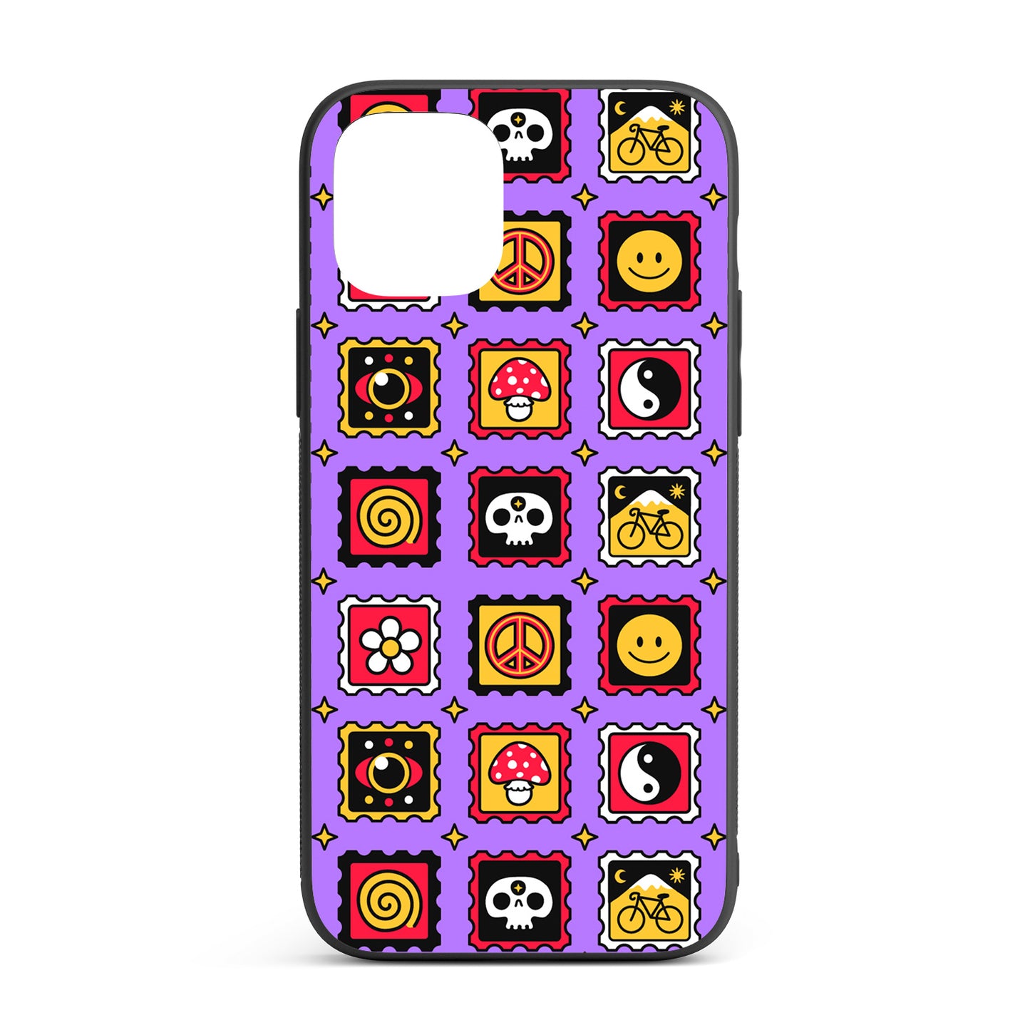 Trip Ticket iPhone glass case