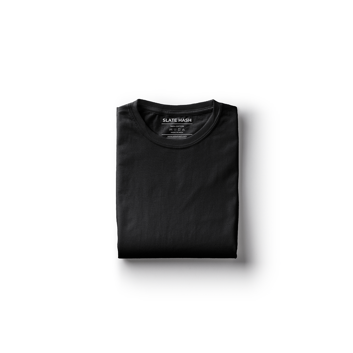 Black Plain T-Shirt