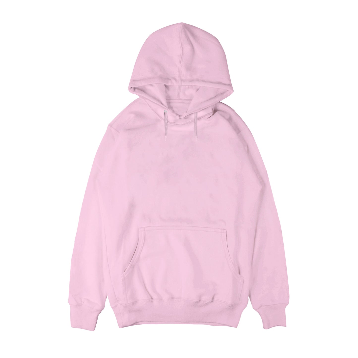 Light Pink Plain Hoodie