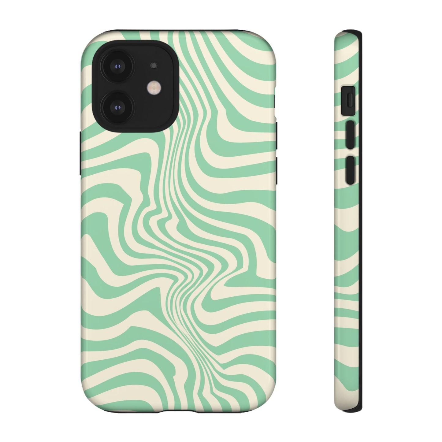 Pistachio Swirls - iPhone Tough Case