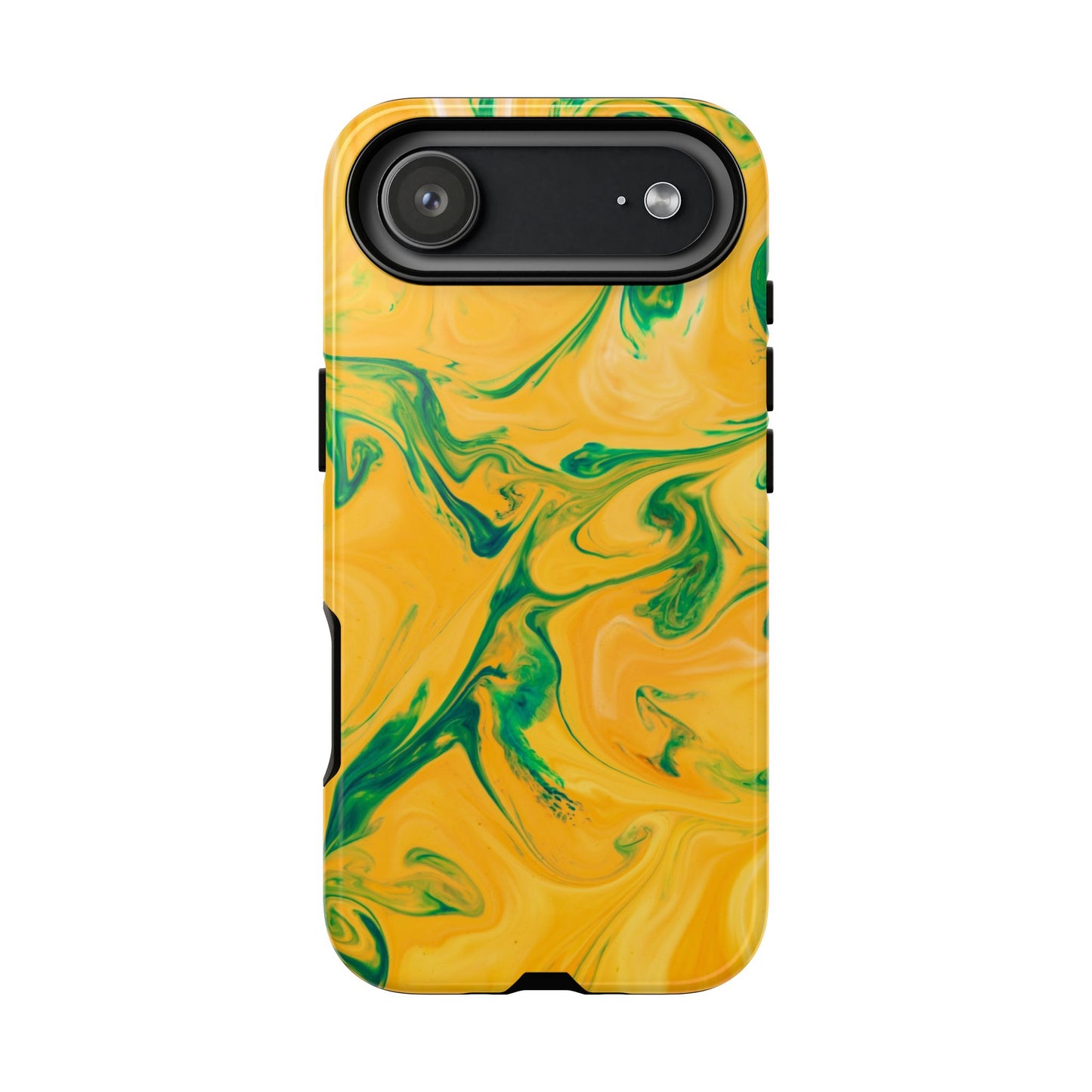 Lime Marble - iPhone Tough Case