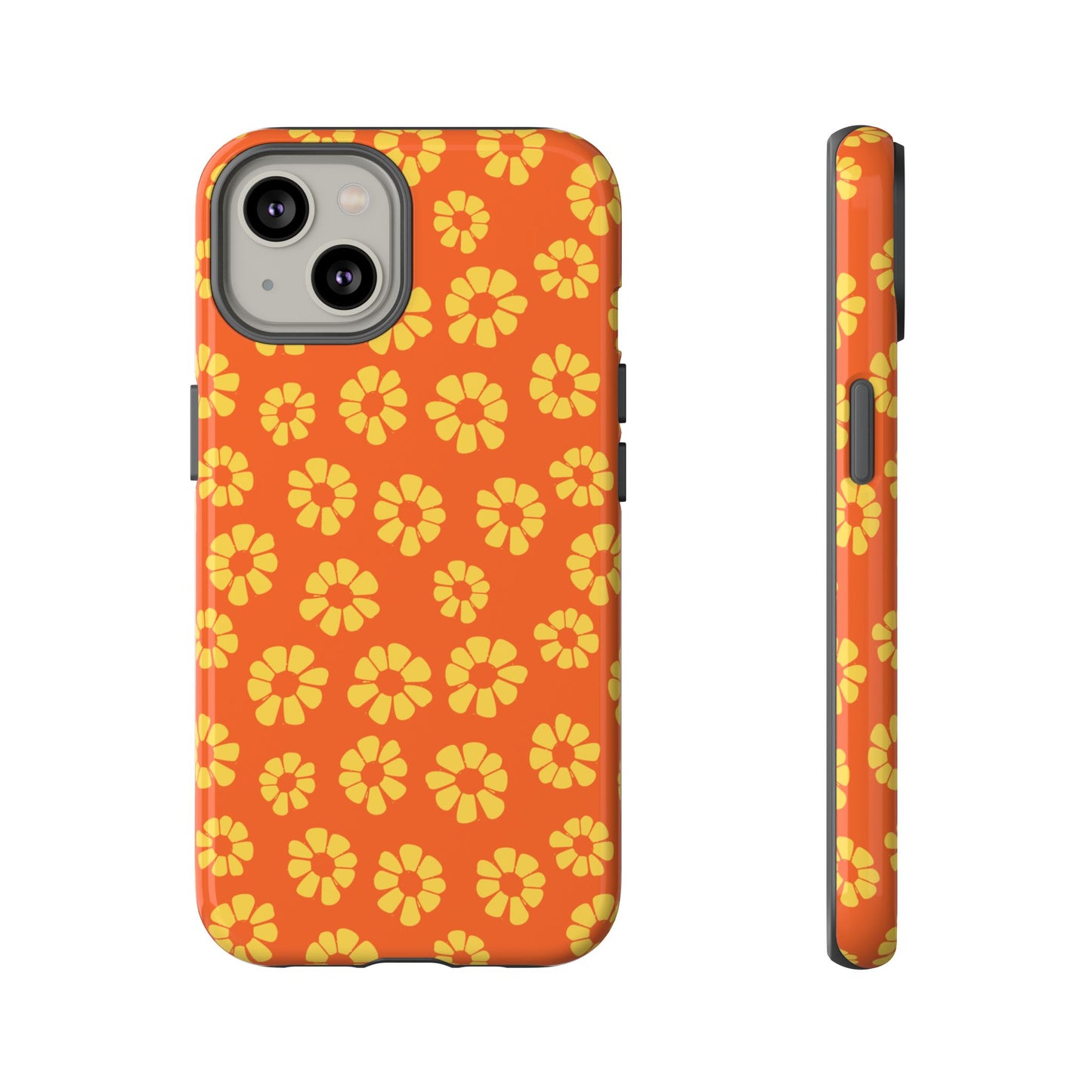 Laranja Pattern - iPhone Tough Case
