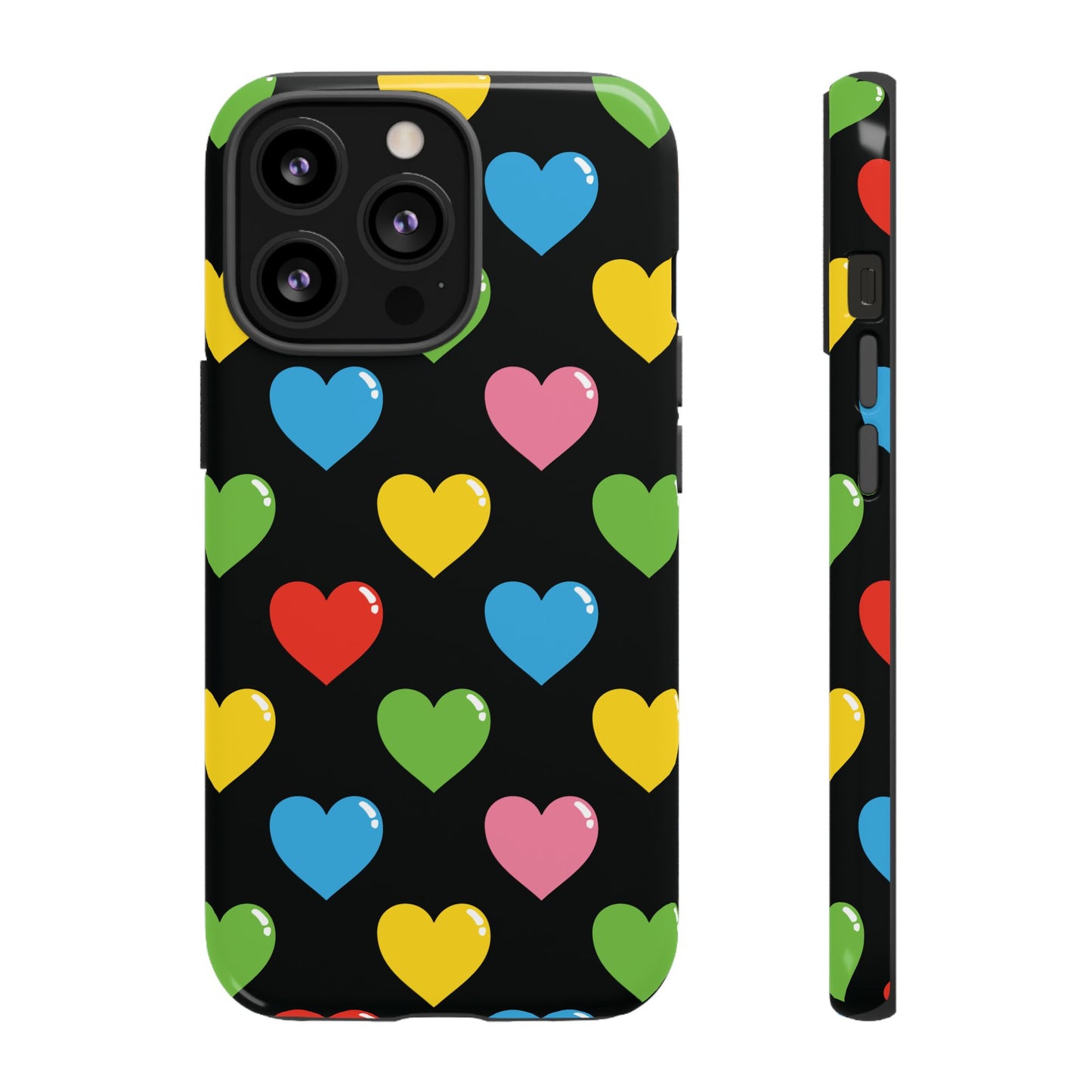 Retro Heart - iPhone Tough Case
