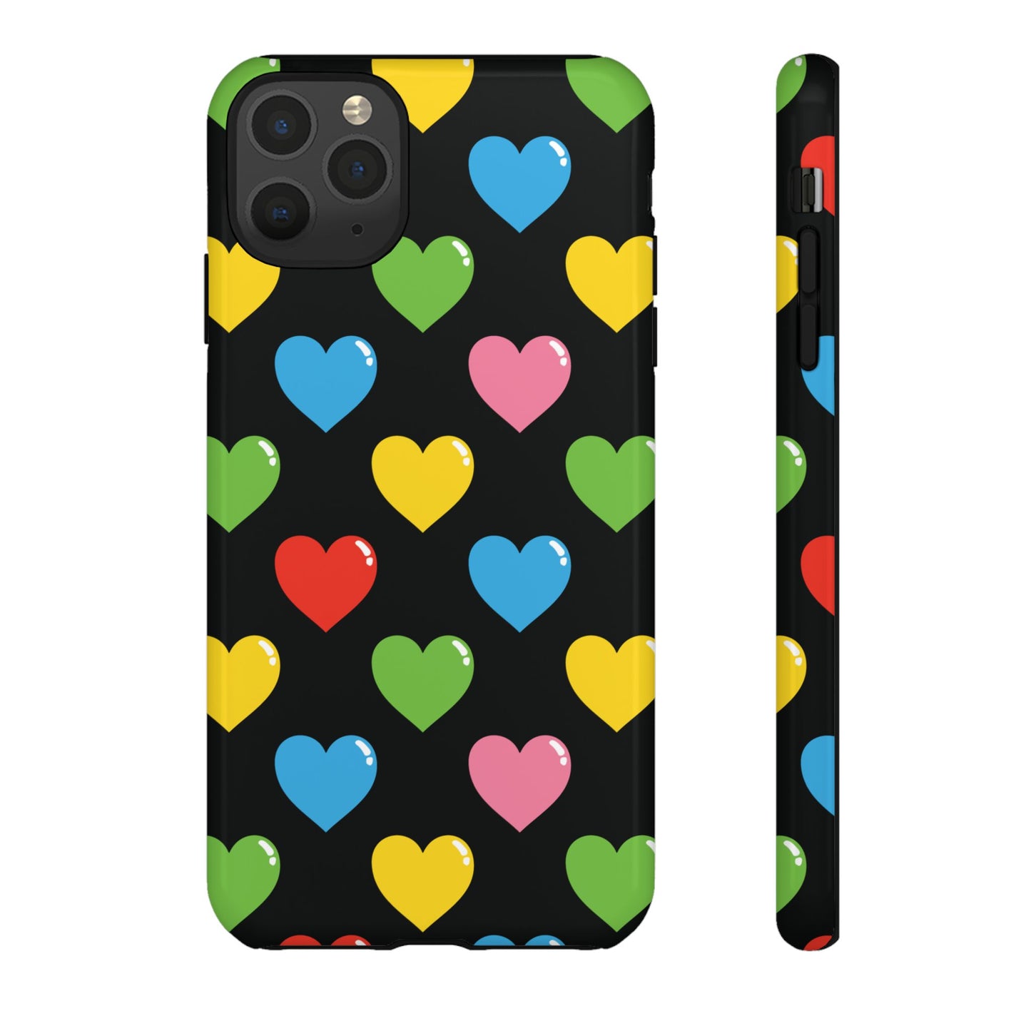Retro Heart - iPhone Tough Case
