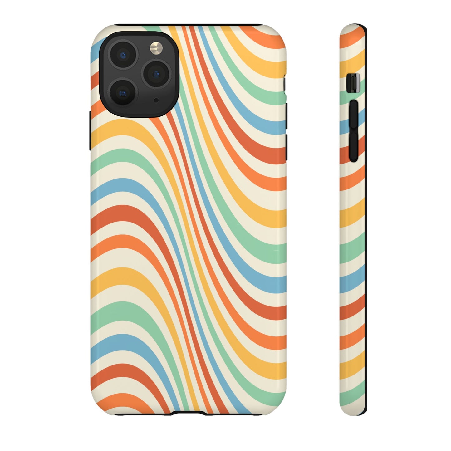 Retro Swirl - iPhone Tough Case