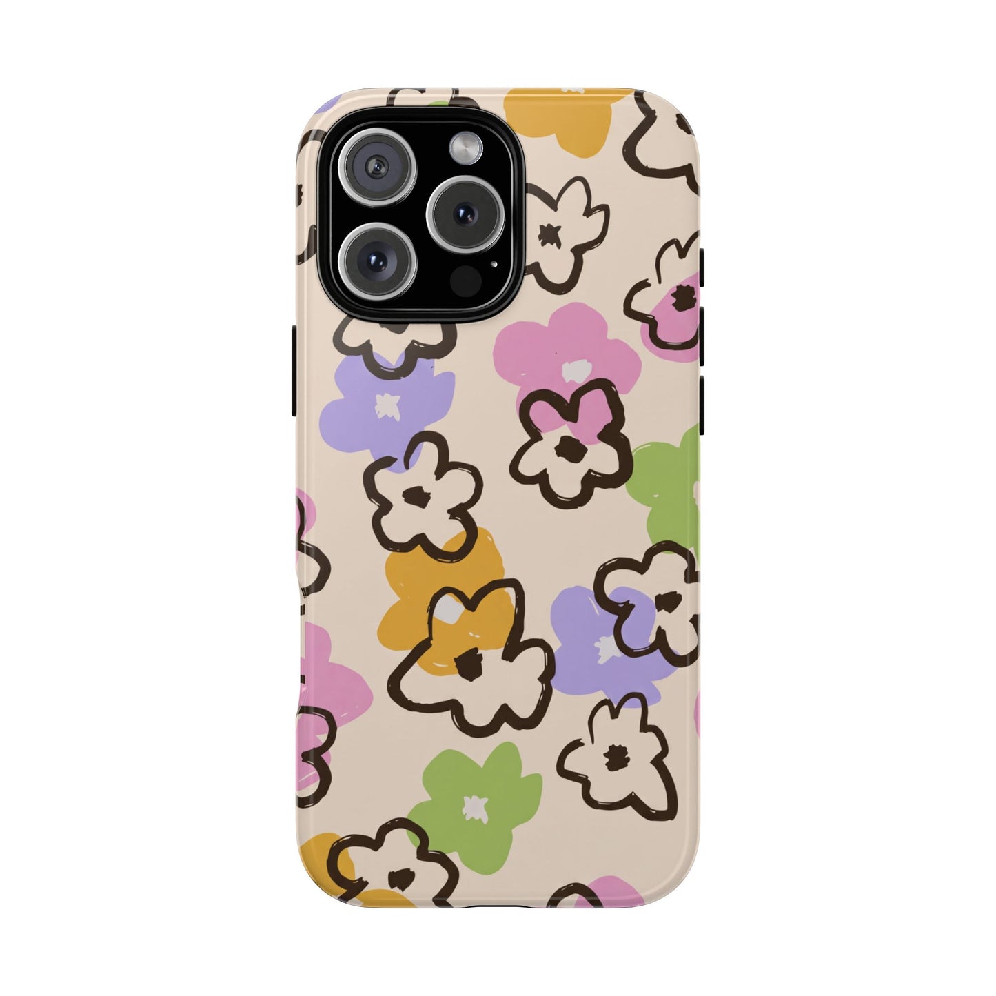 Happy Blooms - iPhone Tough Case