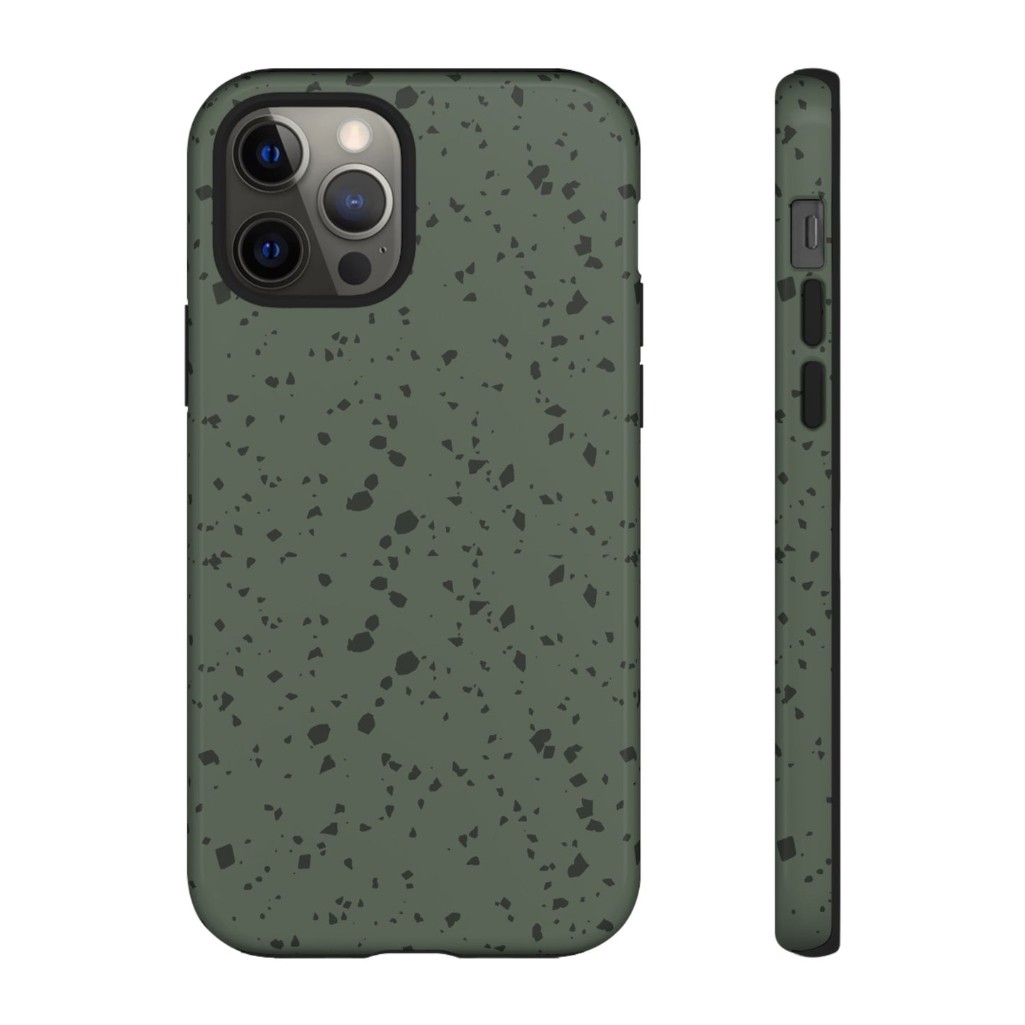 Olive Terrazzo - iPhone Tough Case