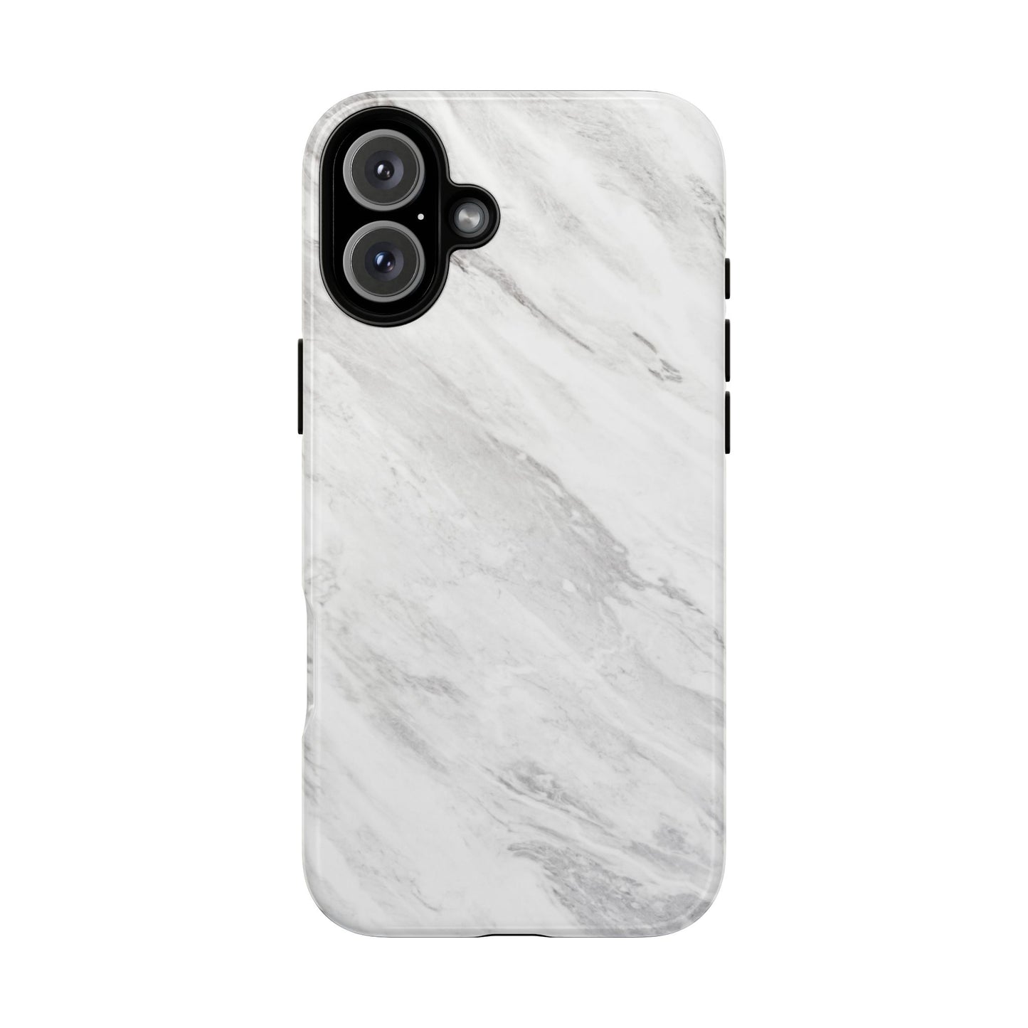 White Marble - iPhone Tough Case