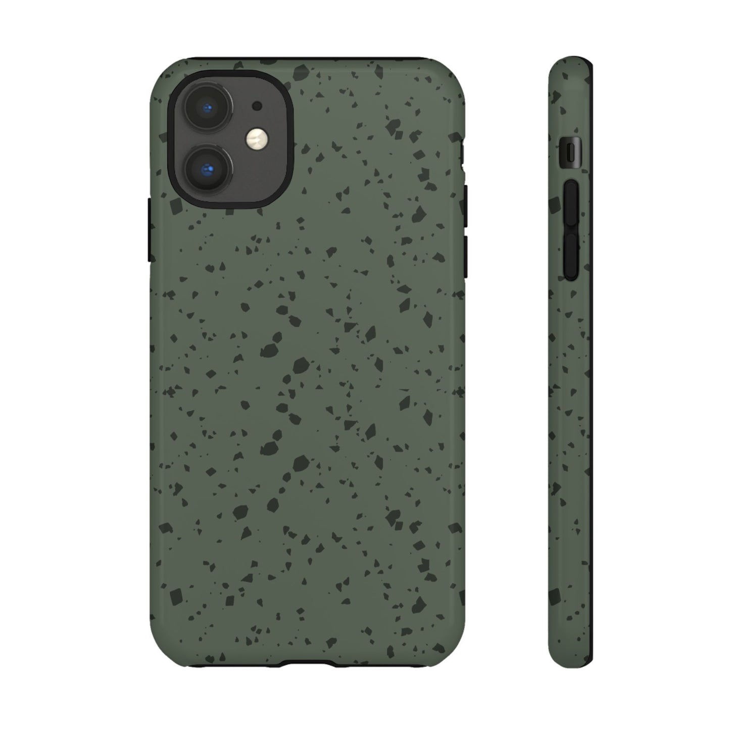 Olive Terrazzo - iPhone Tough Case