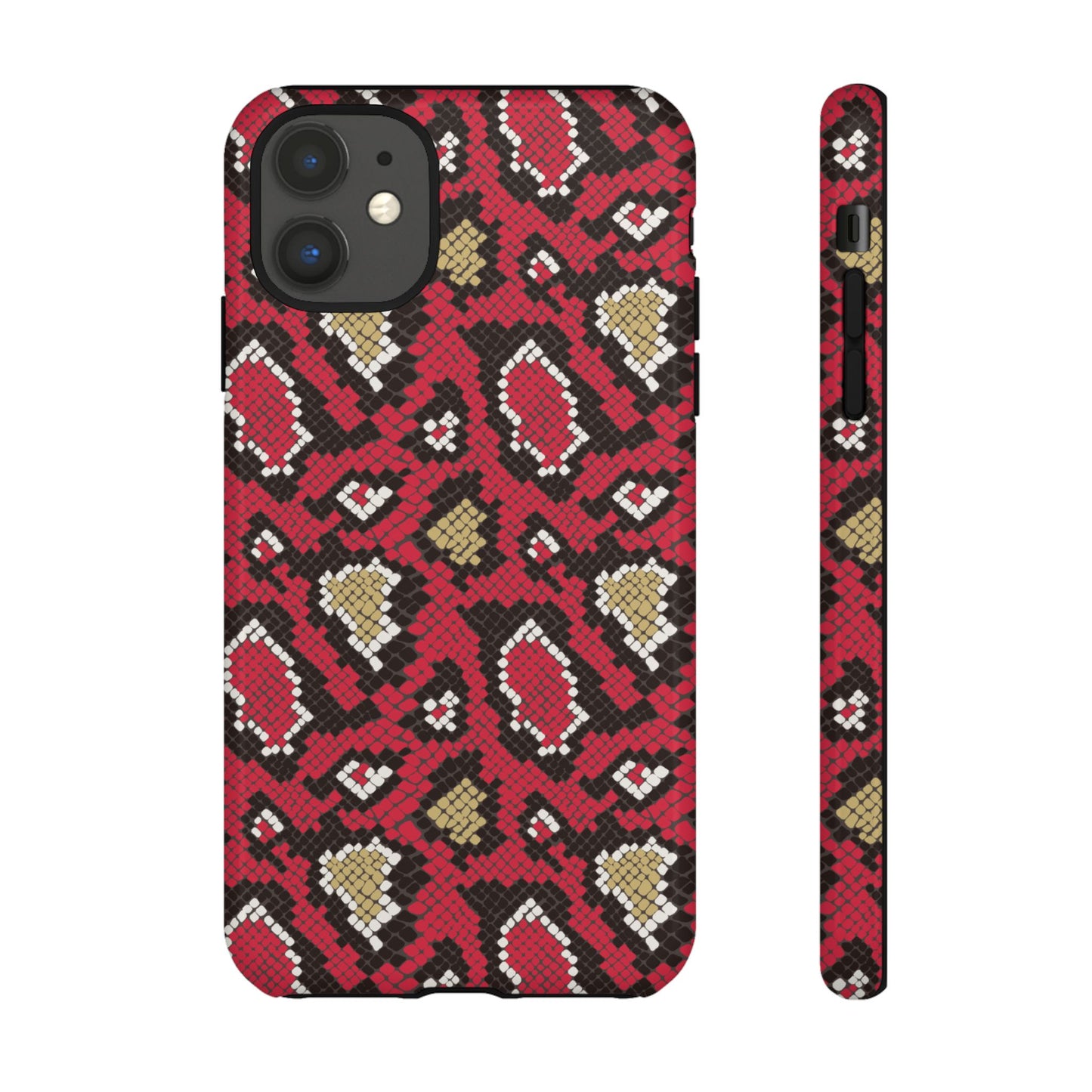 Crimson Python - iPhone Tough Case