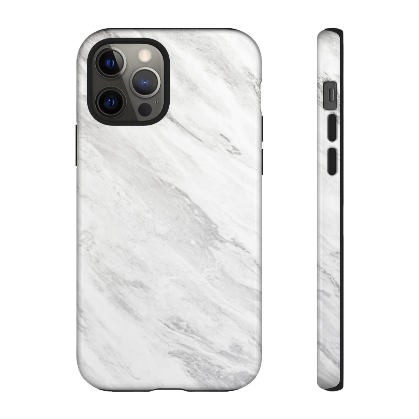 White Marble - iPhone Tough Case