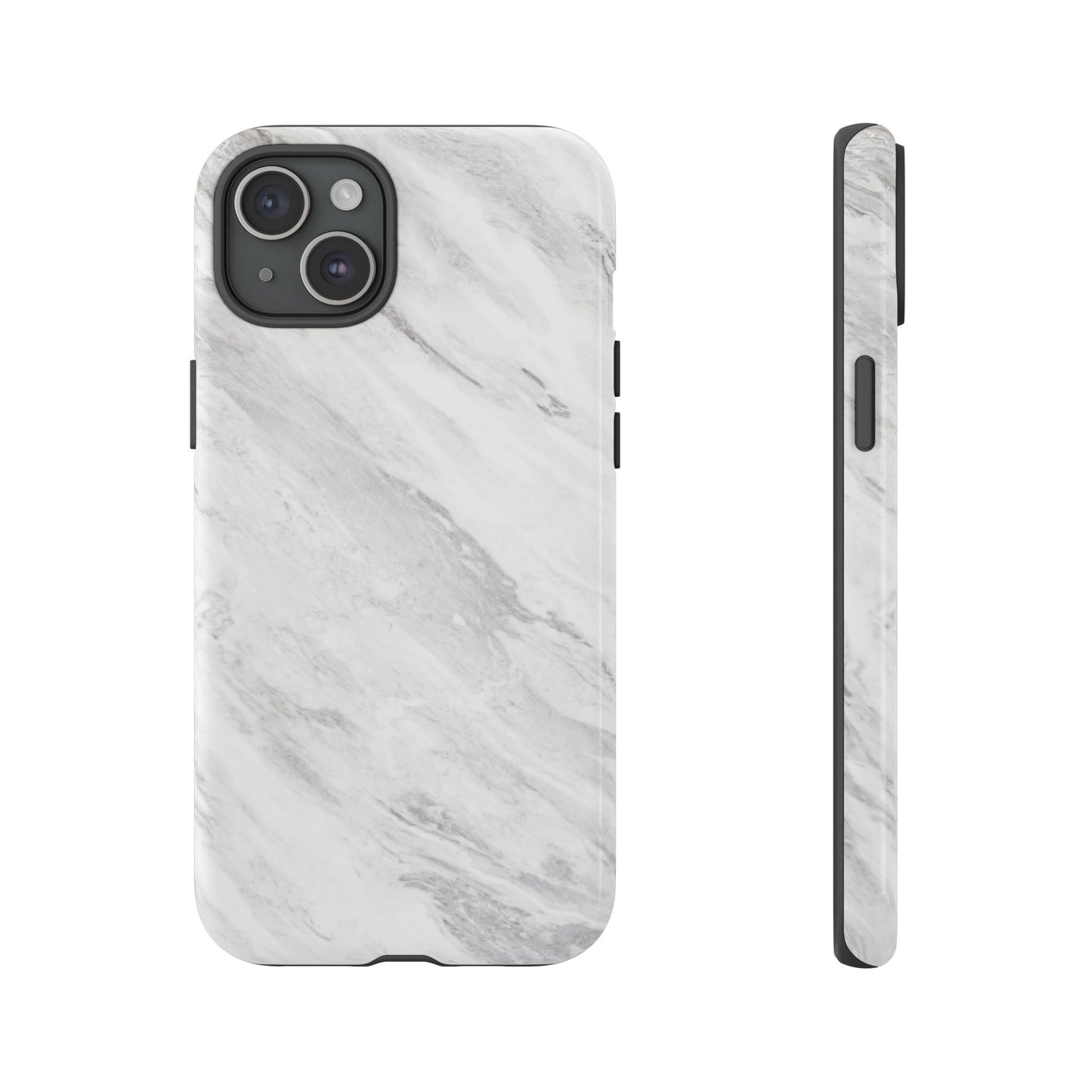 White Marble - iPhone Tough Case
