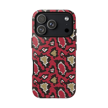 Crimson Python - iPhone Tough Case