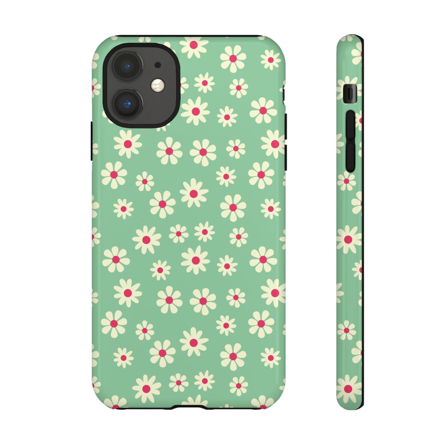 Retro Floral - iPhone Tough Case