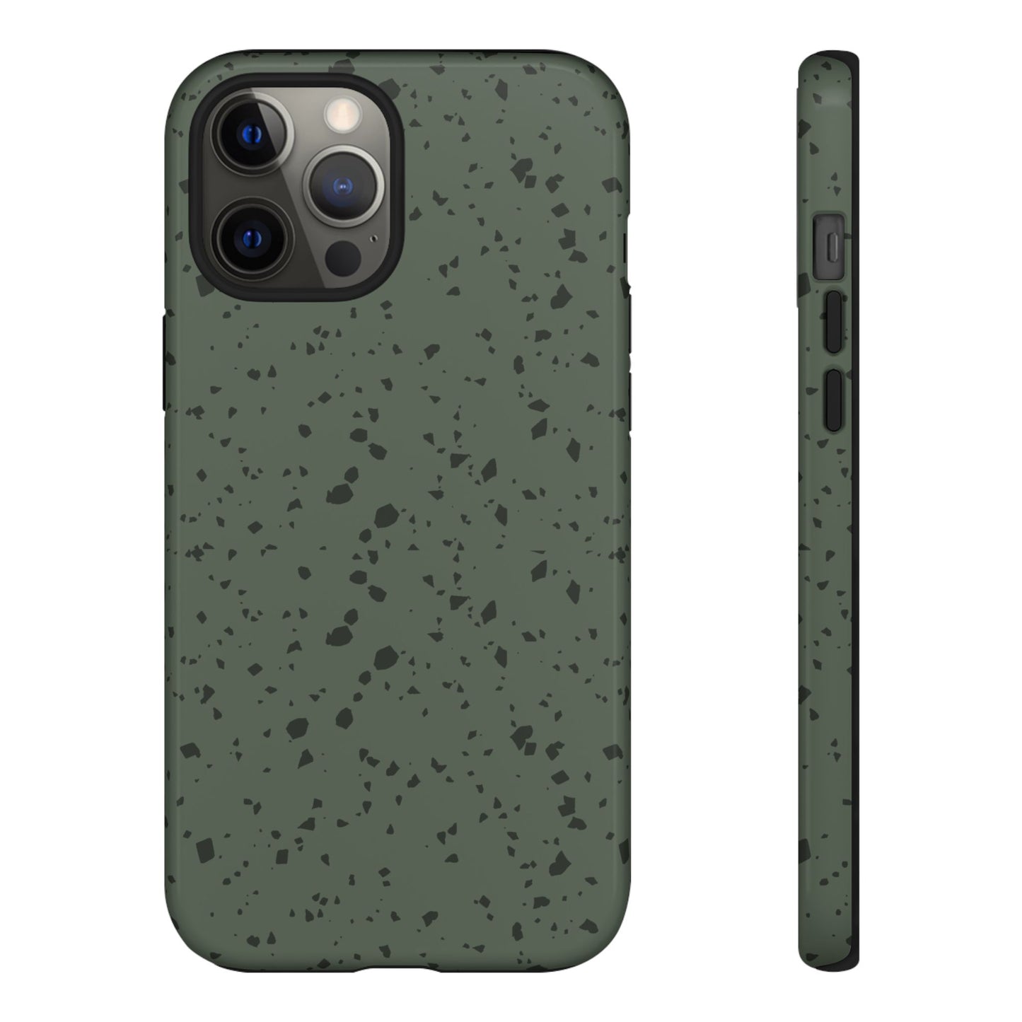 Olive Terrazzo - iPhone Tough Case