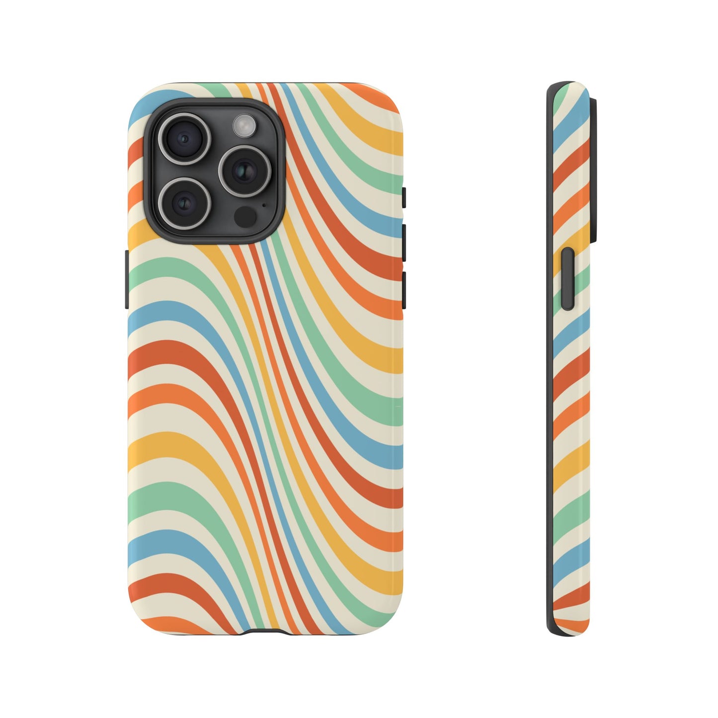Retro Swirl - iPhone Tough Case