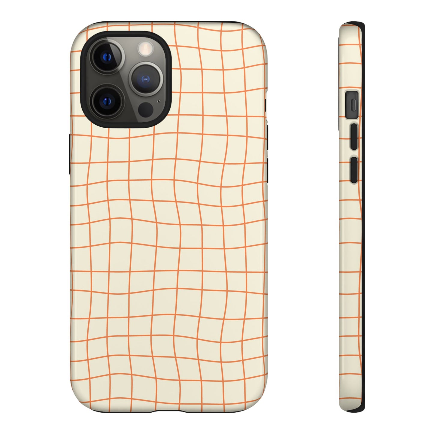 Warped Grid - iPhone Tough Case