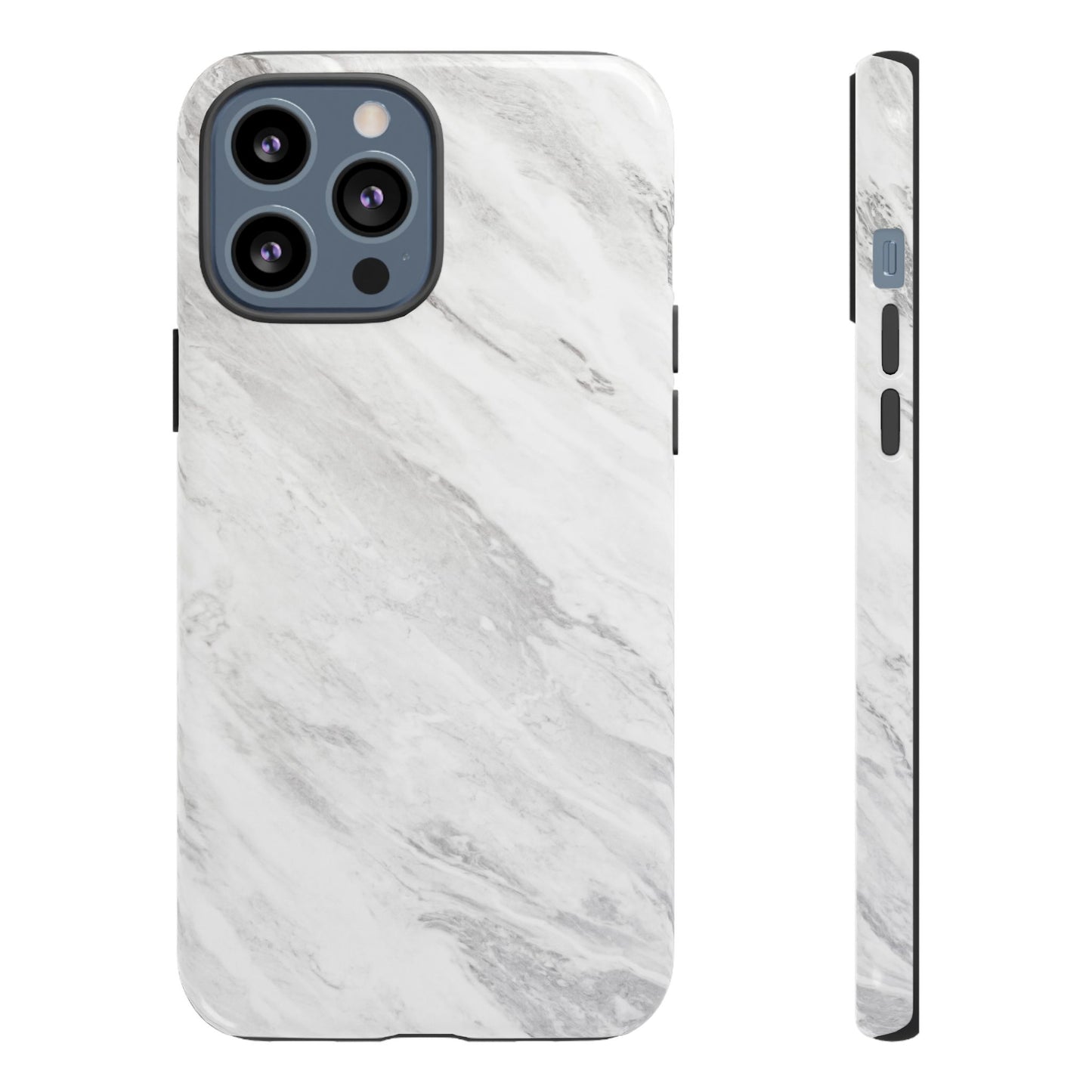 White Marble - iPhone Tough Case