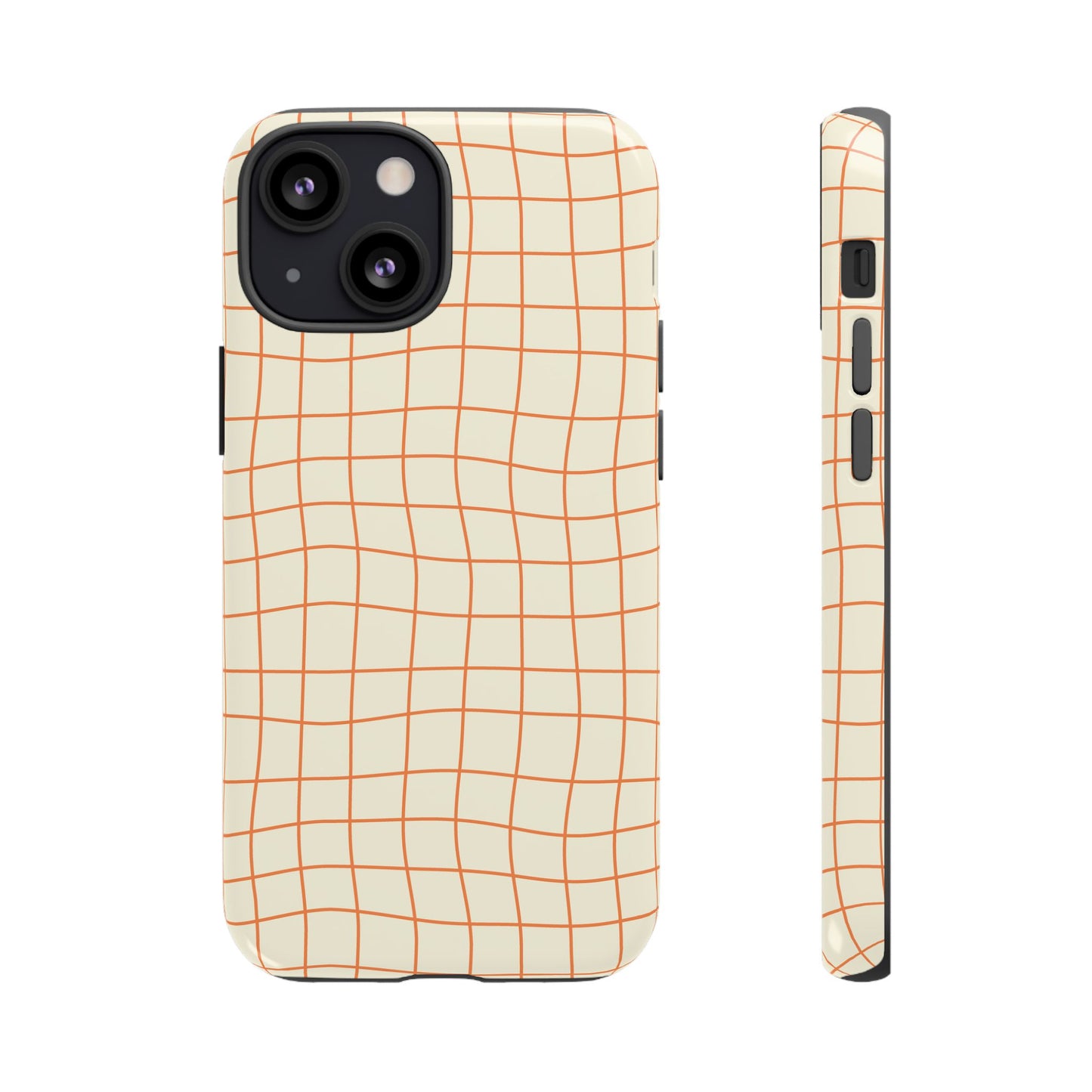 Warped Grid - iPhone Tough Case