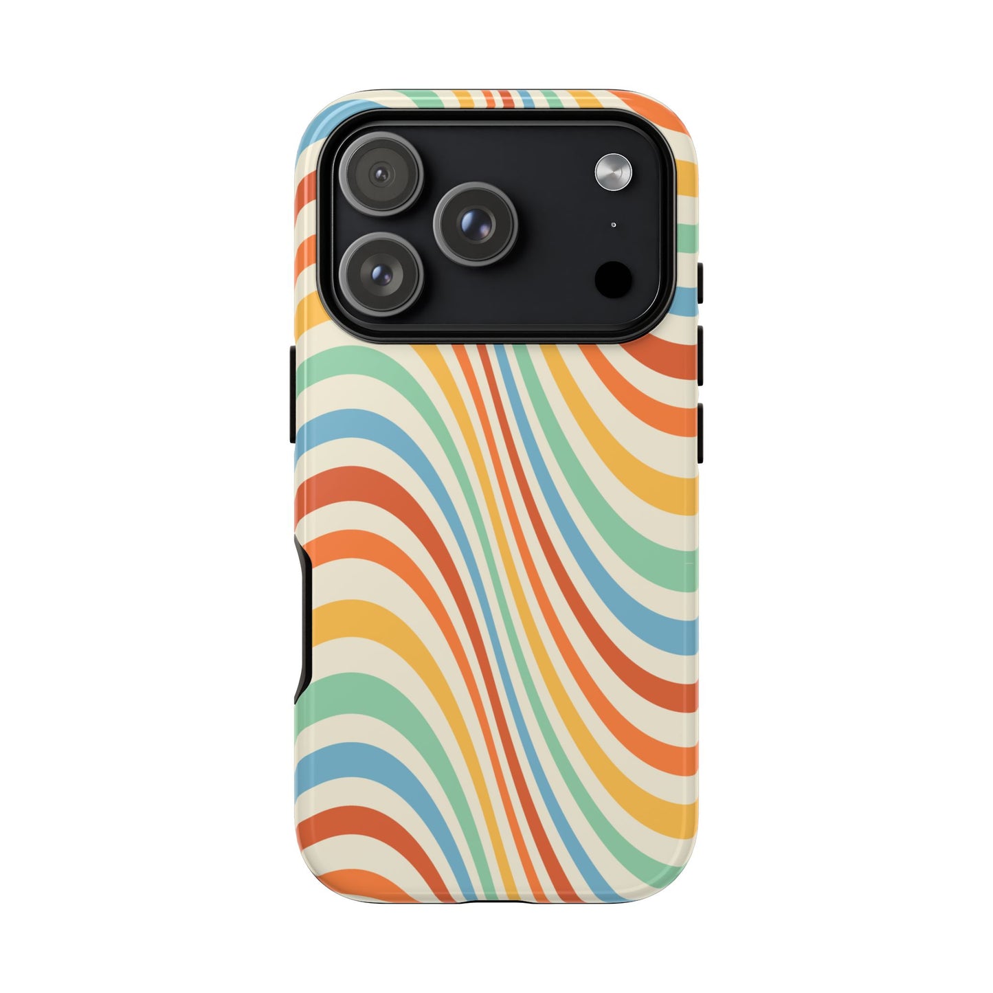Retro Swirl - iPhone Tough Case
