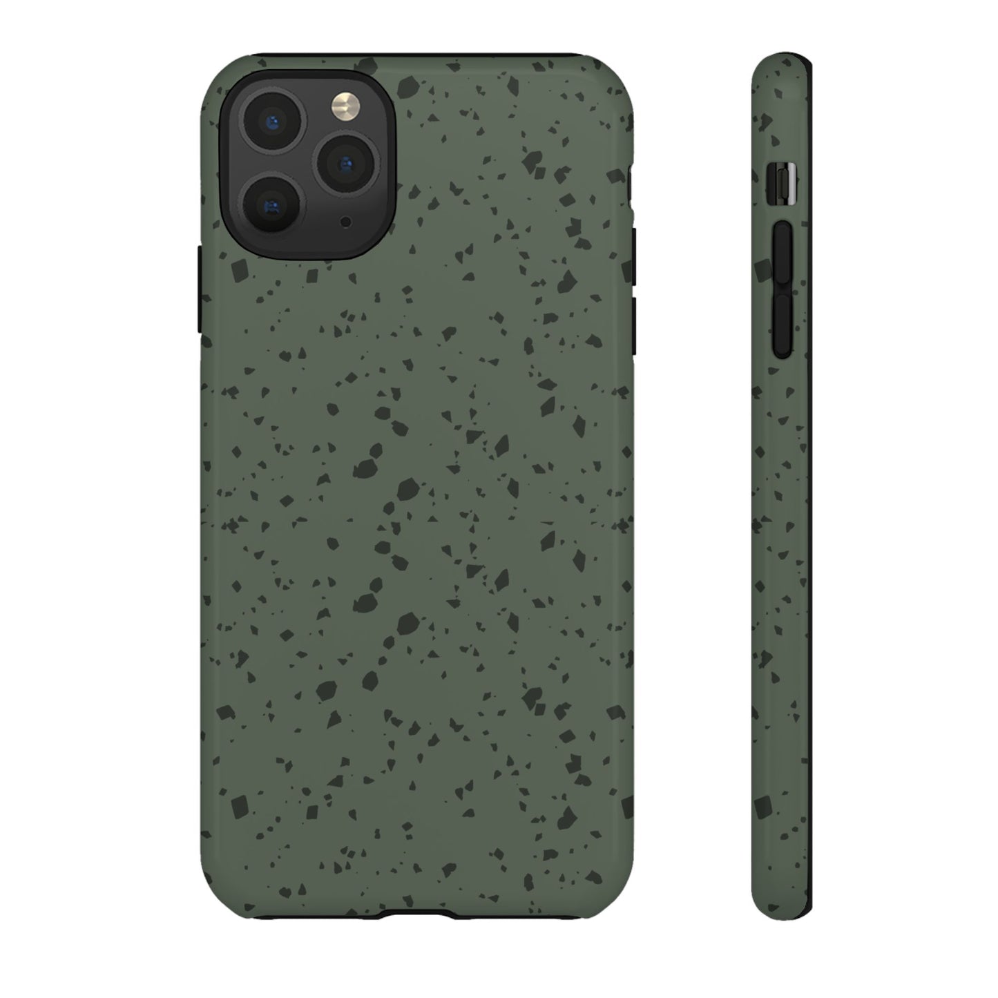 Olive Terrazzo - iPhone Tough Case