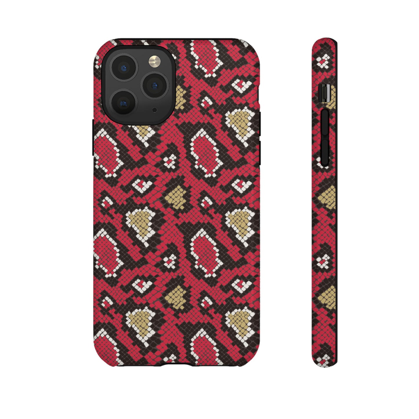 Crimson Python - iPhone Tough Case