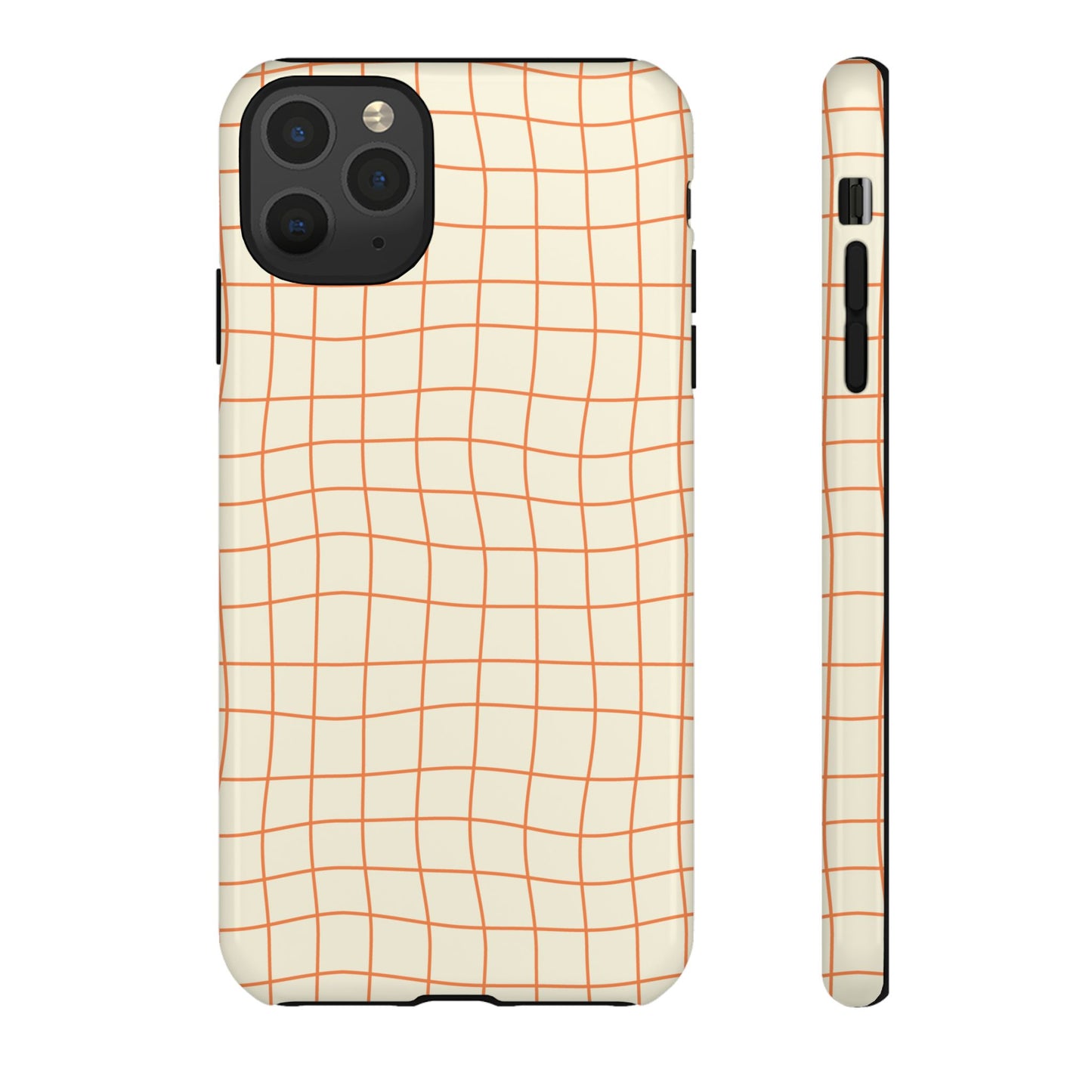 Warped Grid - iPhone Tough Case
