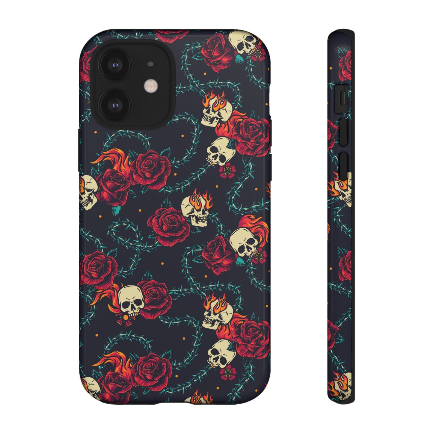 Skulls & Roses - iPhone Tough Case