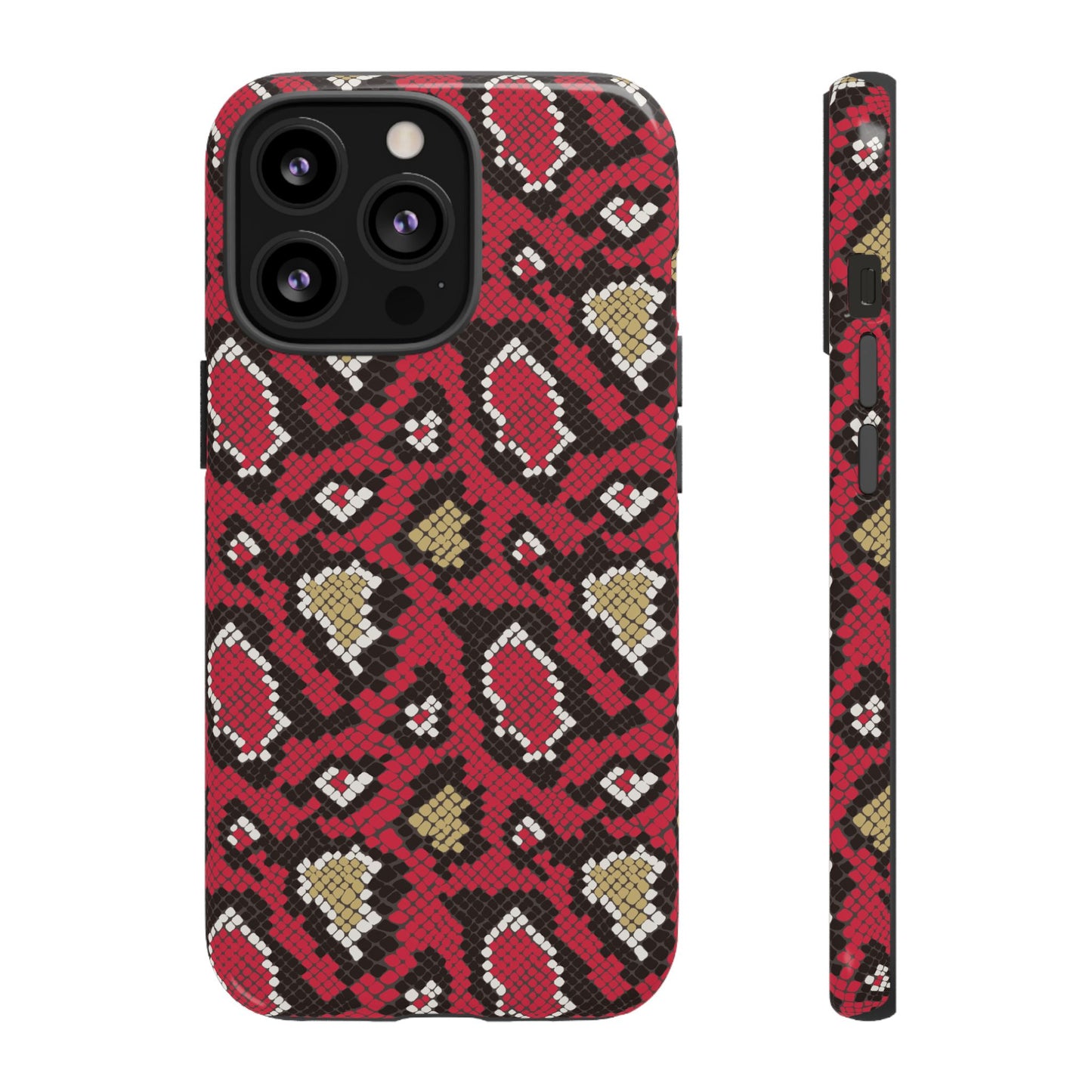 Crimson Python - iPhone Tough Case
