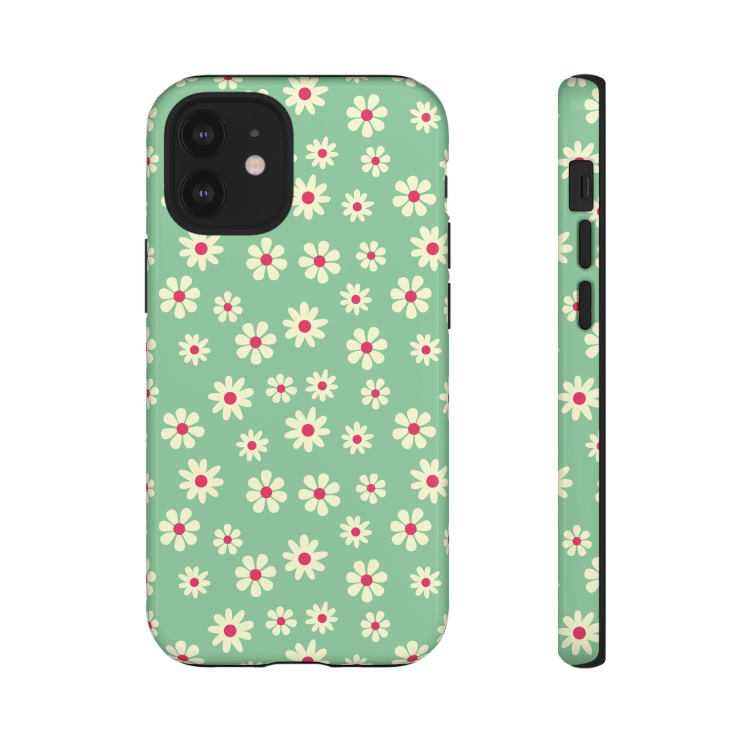 Retro Floral - iPhone Tough Case