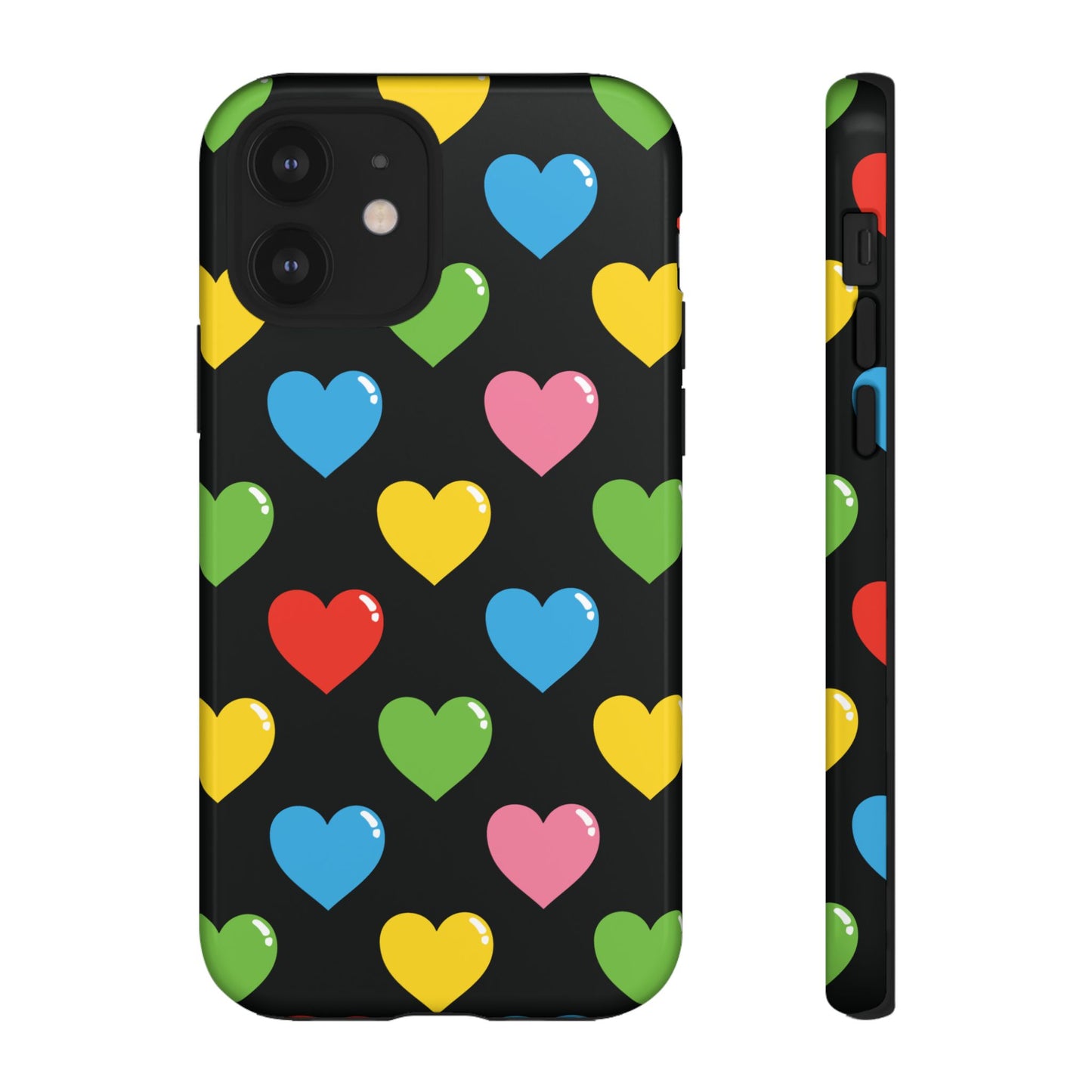 Retro Heart - iPhone Tough Case