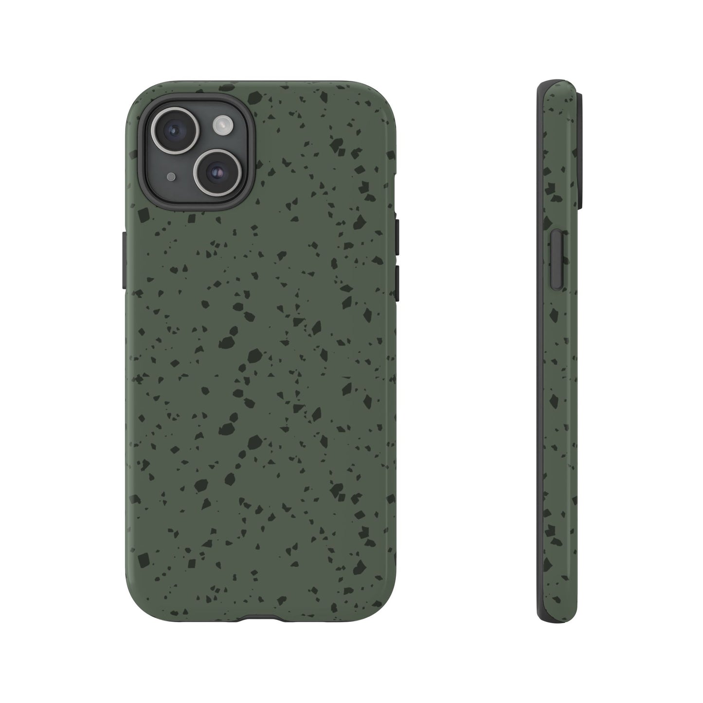 Olive Terrazzo - iPhone Tough Case