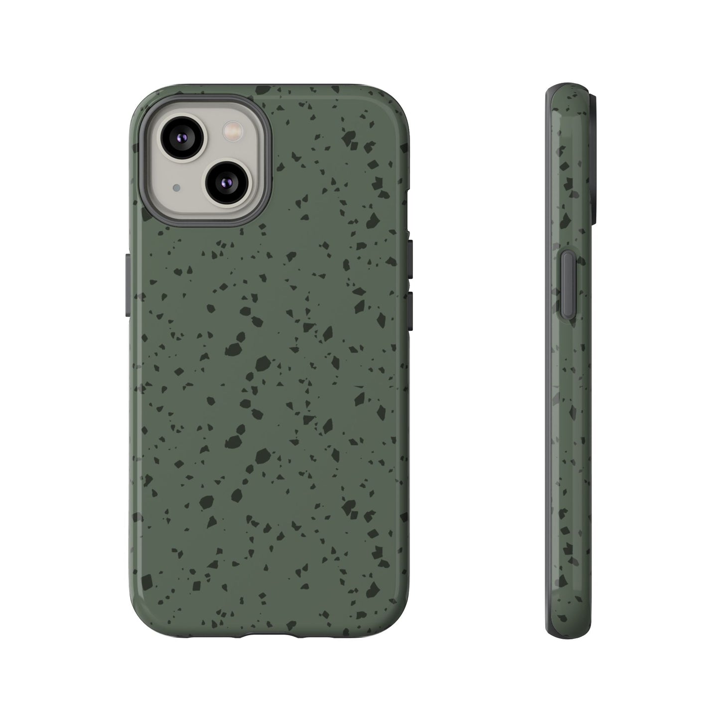 Olive Terrazzo - iPhone Tough Case