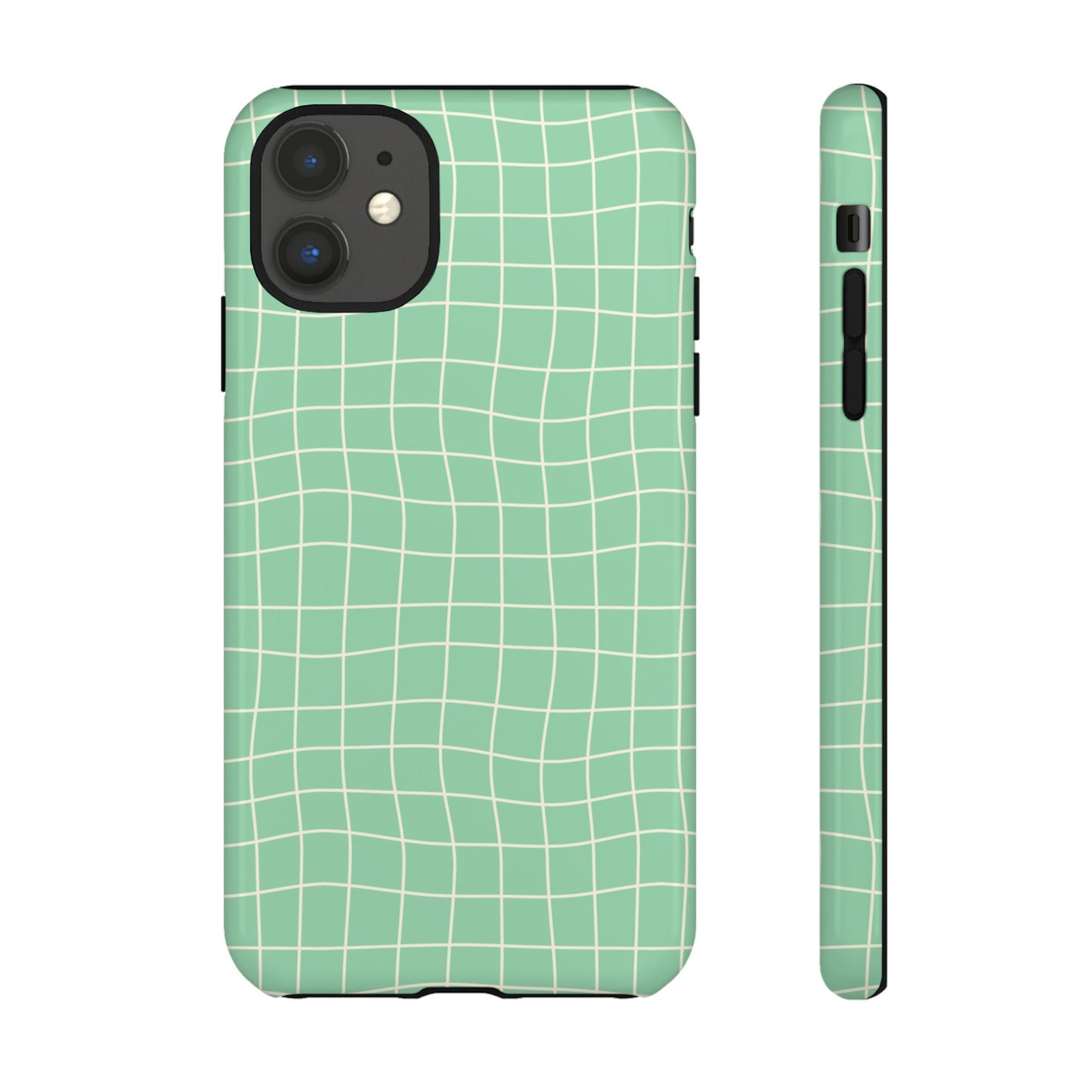 Pistachio Grid - iPhone Tough Case