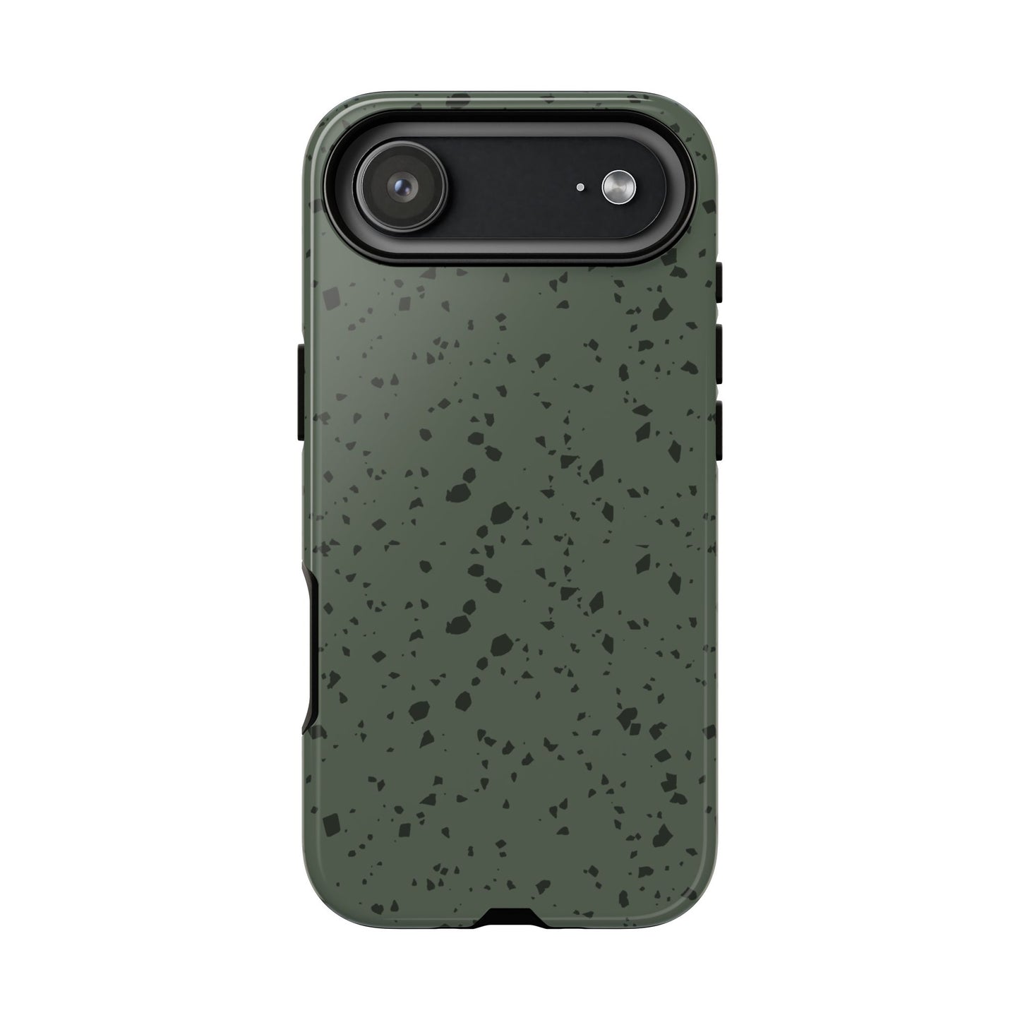 Olive Terrazzo - iPhone Tough Case