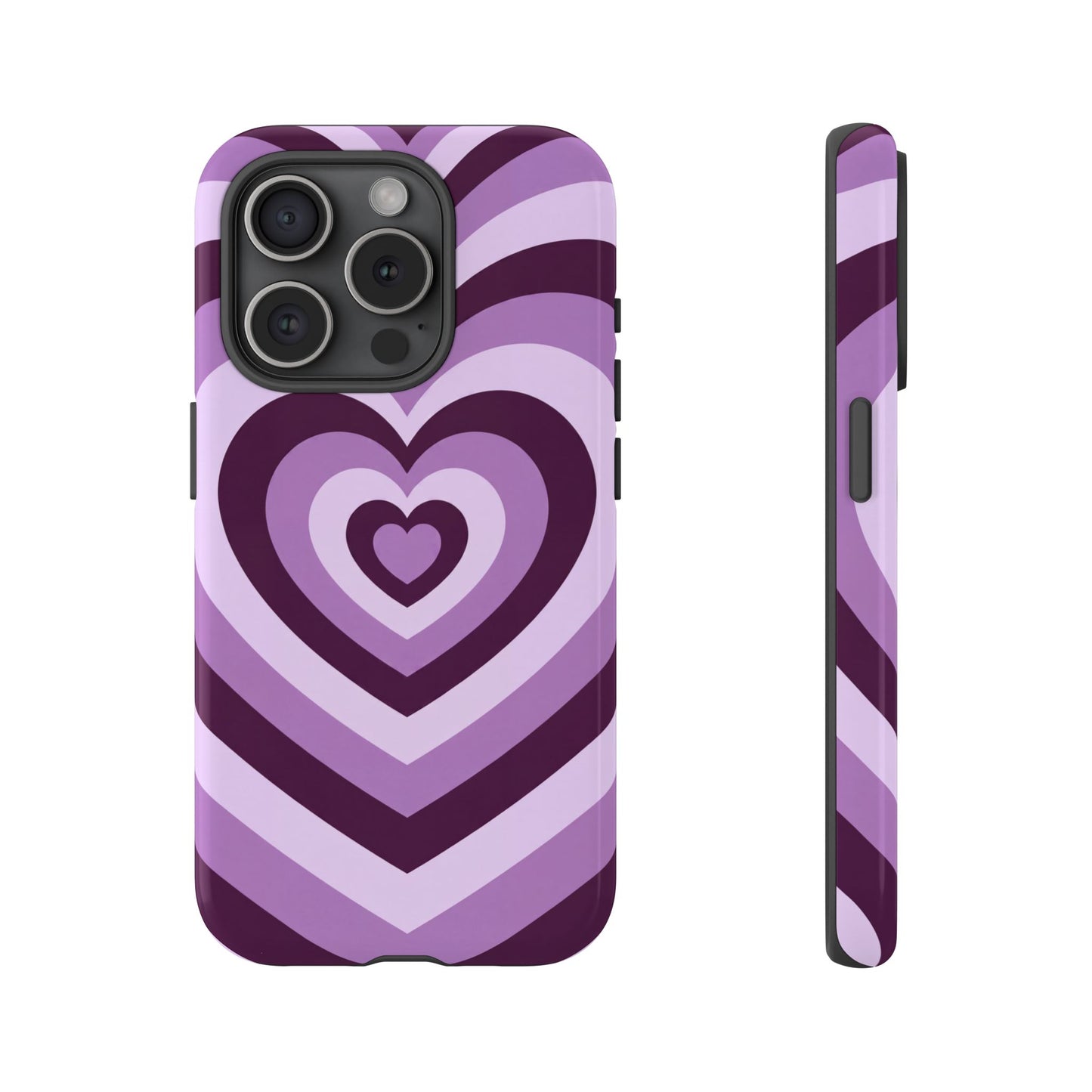 Lavender Heartwave - iPhone Tough Case