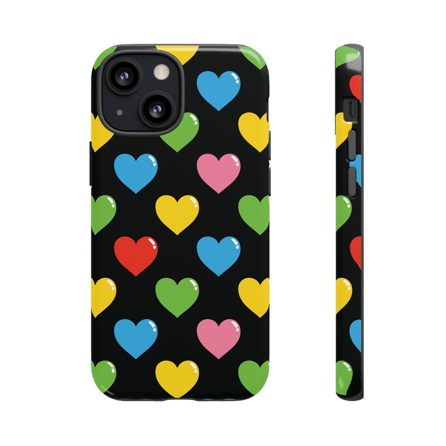 Retro Heart - iPhone Tough Case
