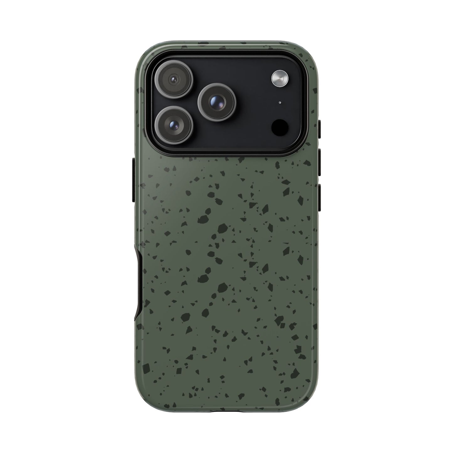 Olive Terrazzo - iPhone Tough Case