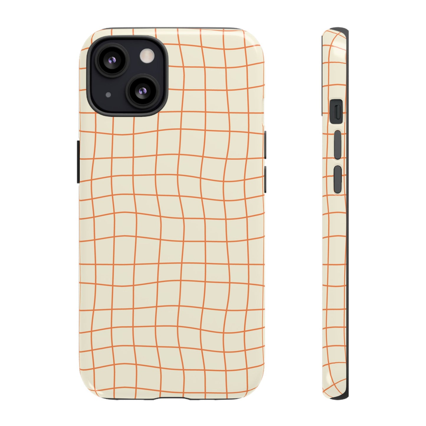 Warped Grid - iPhone Tough Case