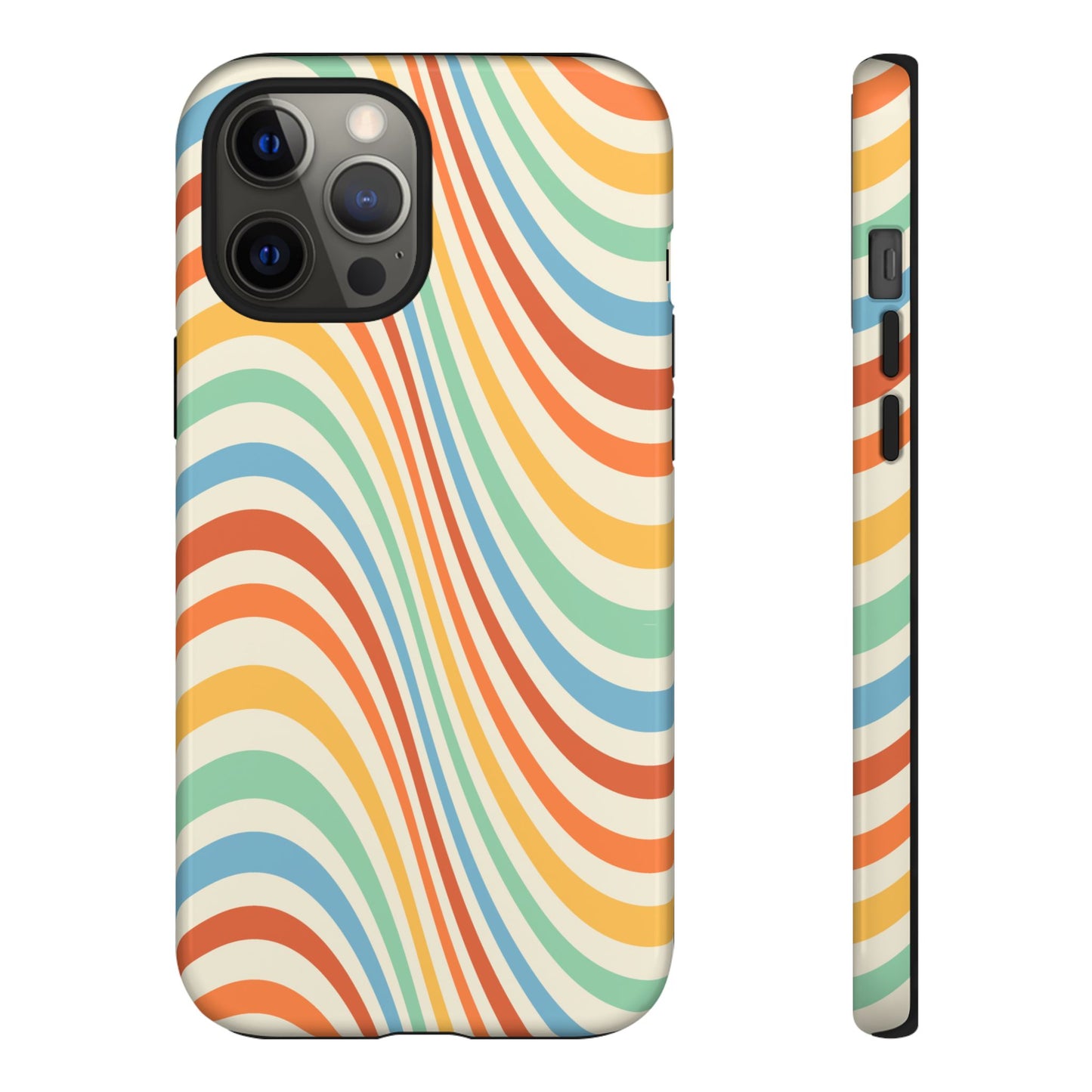 Retro Swirl - iPhone Tough Case