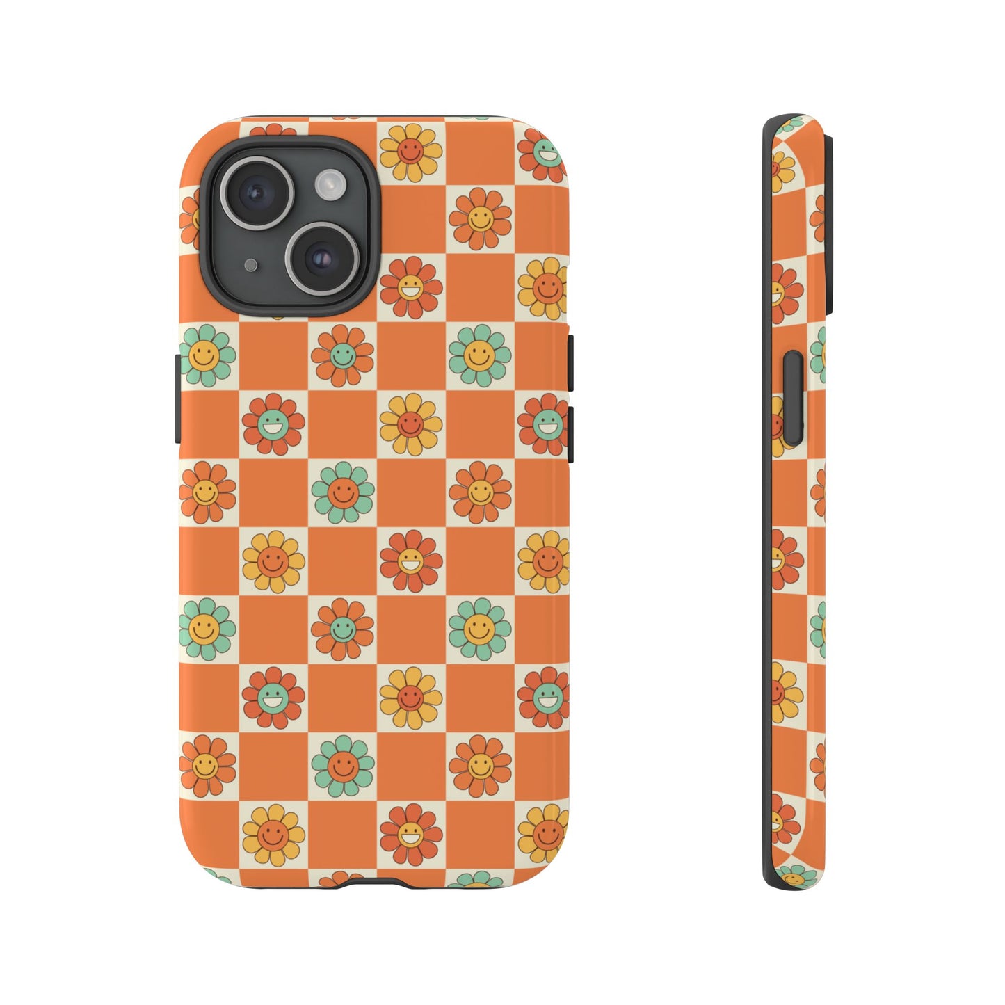 Retro Daisies - iPhone Tough Case