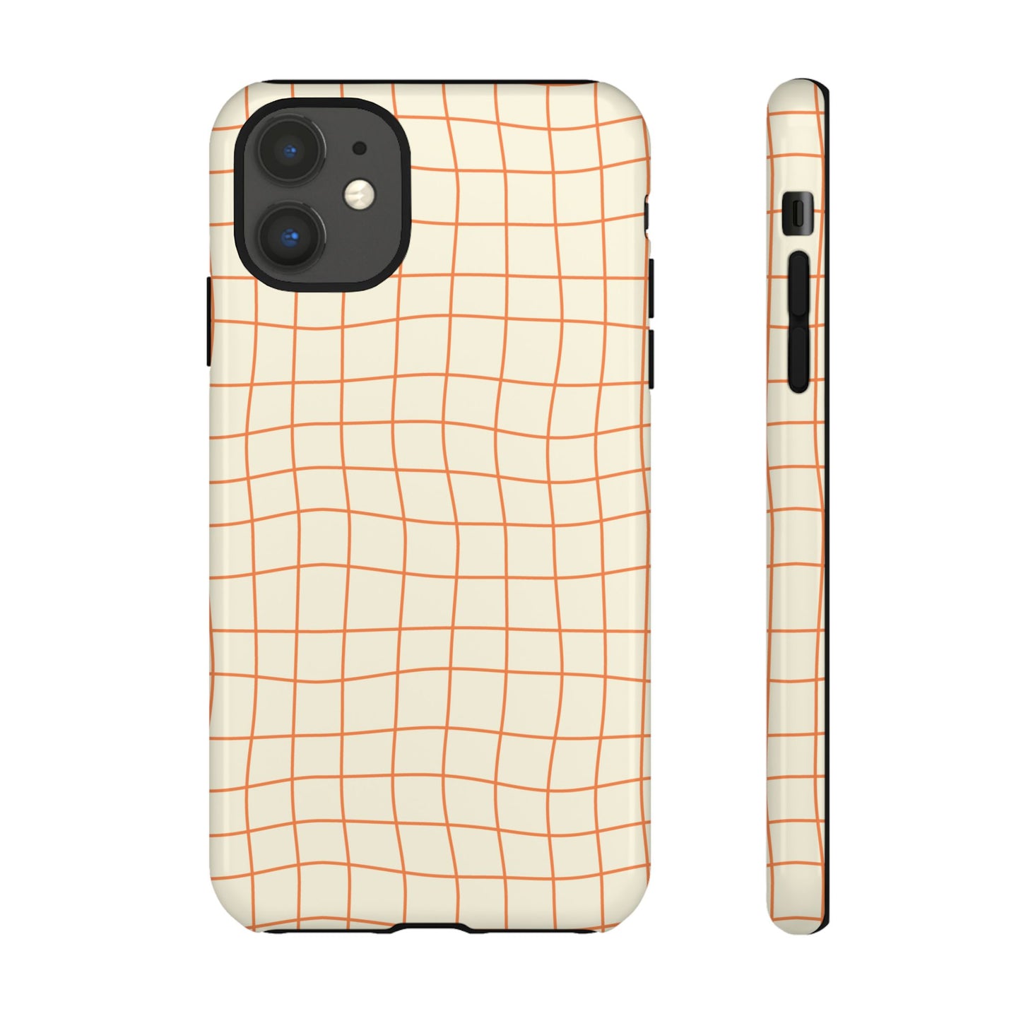 Warped Grid - iPhone Tough Case