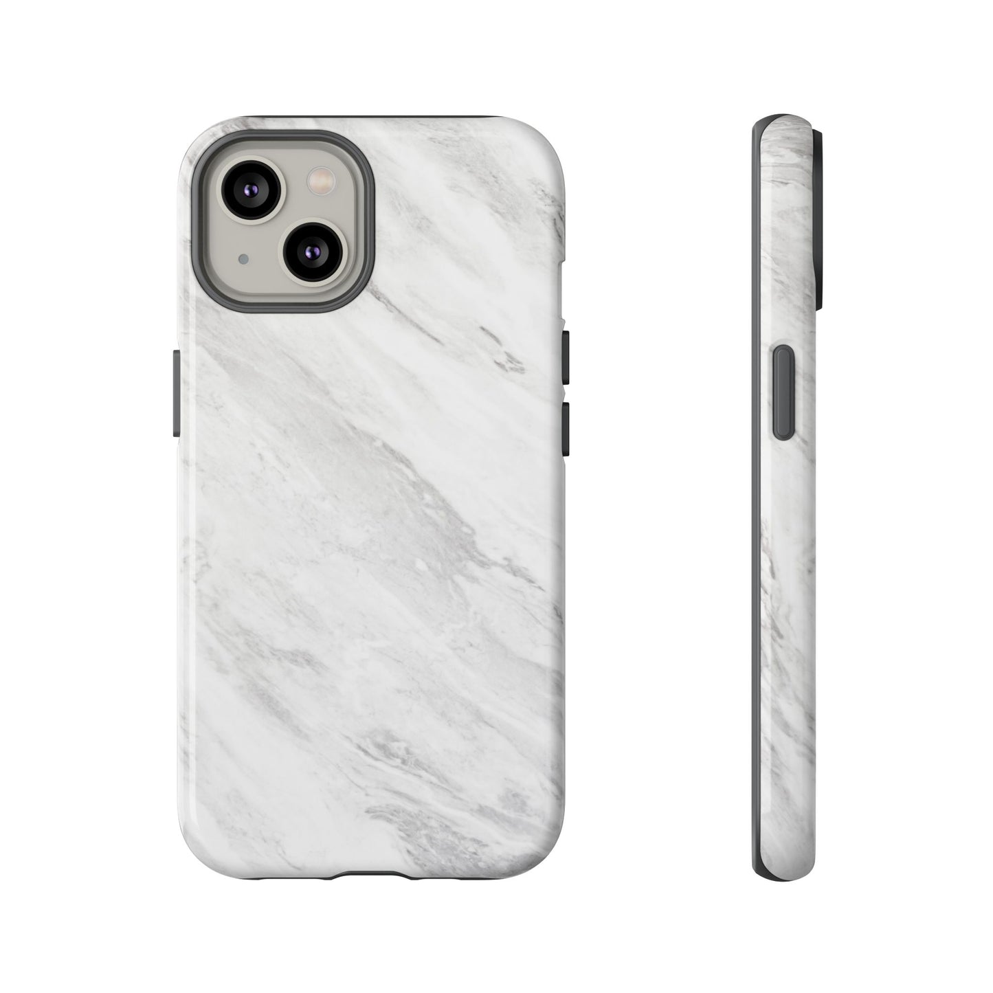 White Marble - iPhone Tough Case