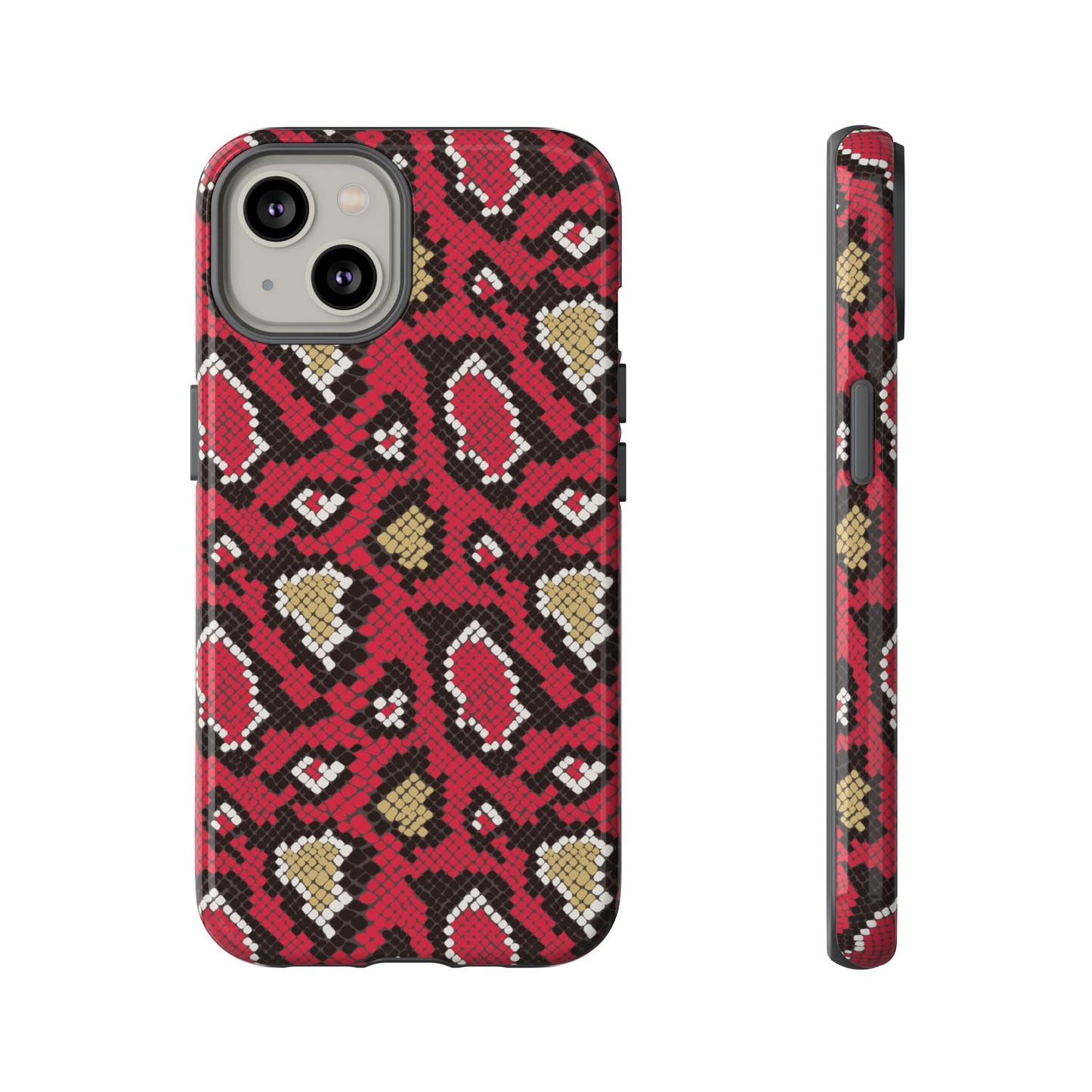Crimson Python - iPhone Tough Case
