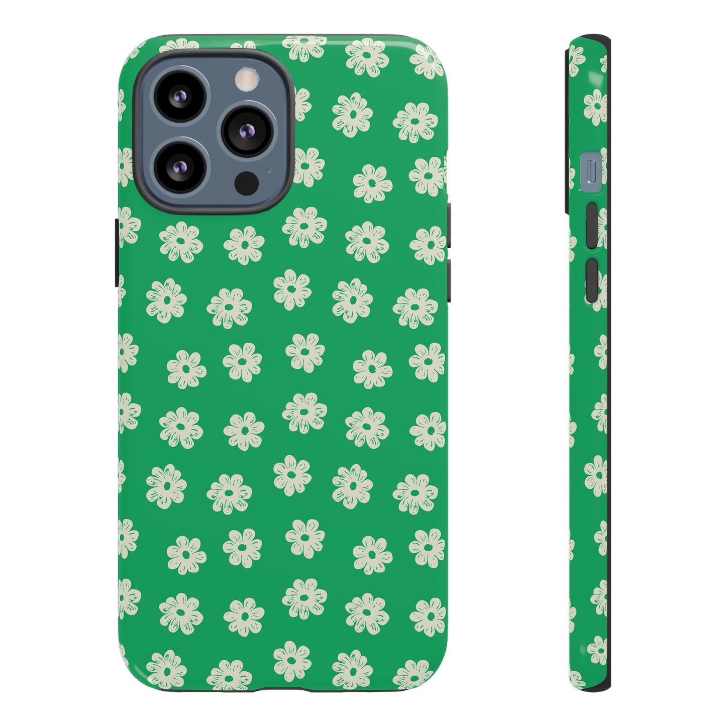 Retro Floral - iPhone Tough Case