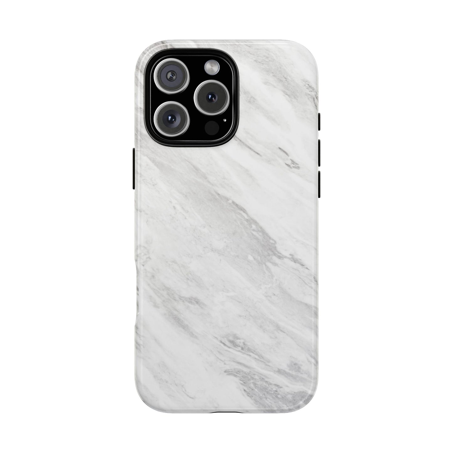 White Marble - iPhone Tough Case