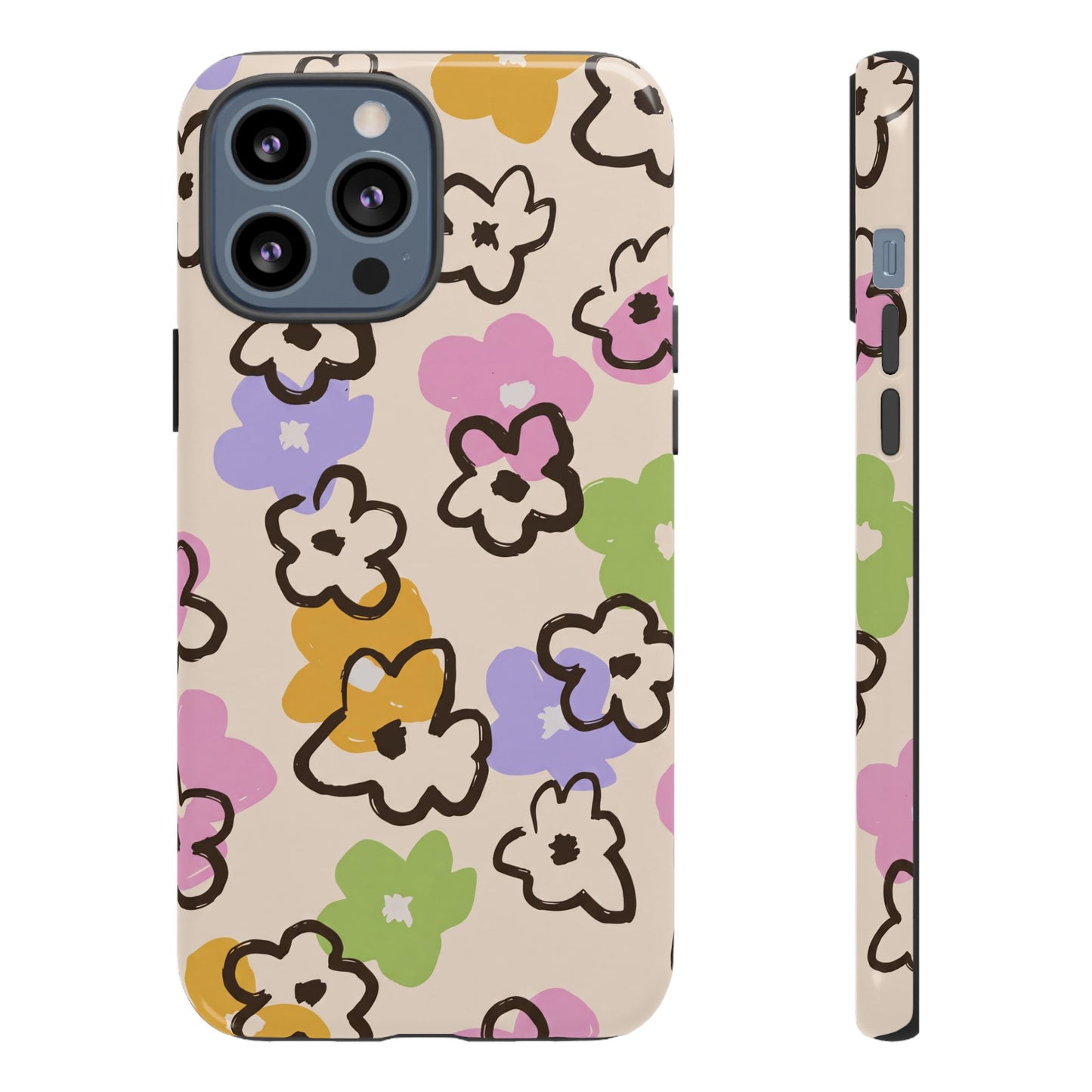 Happy Blooms - iPhone Tough Case