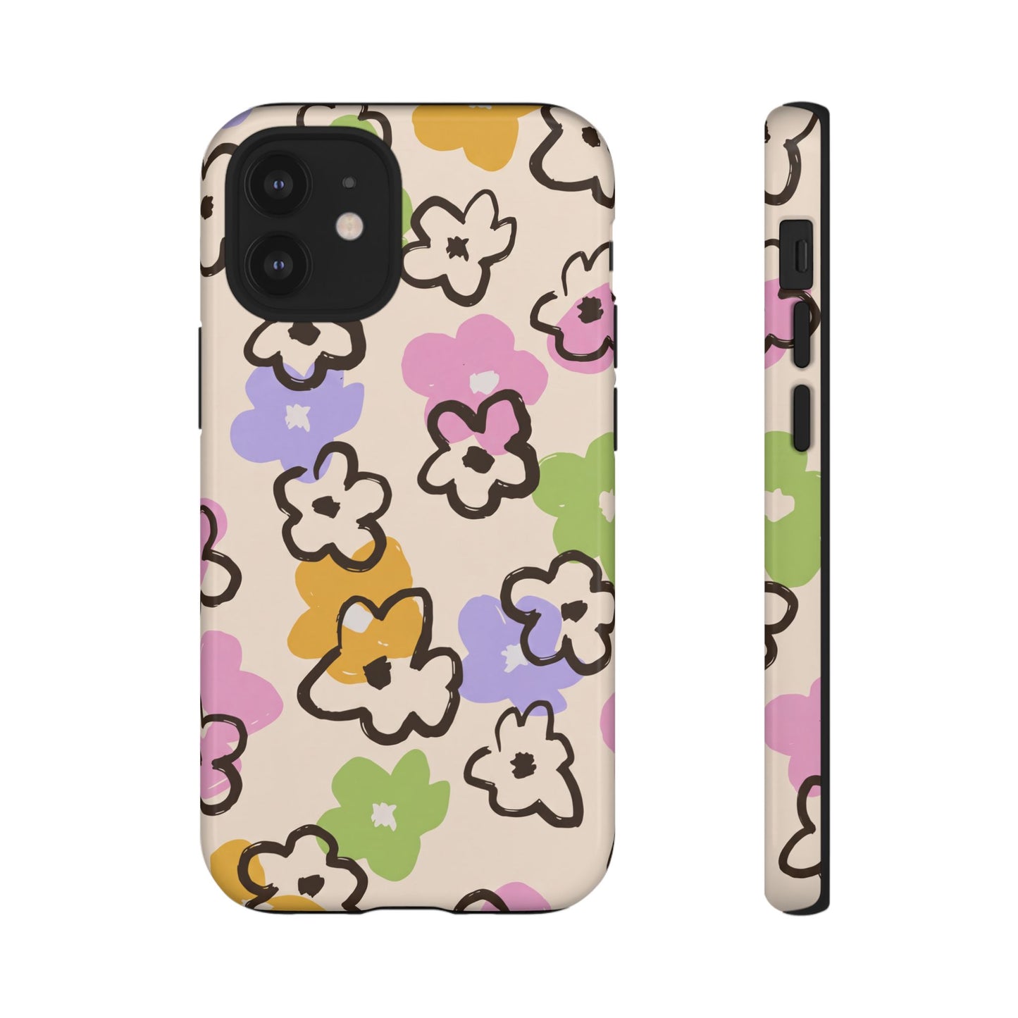 Happy Blooms - iPhone Tough Case
