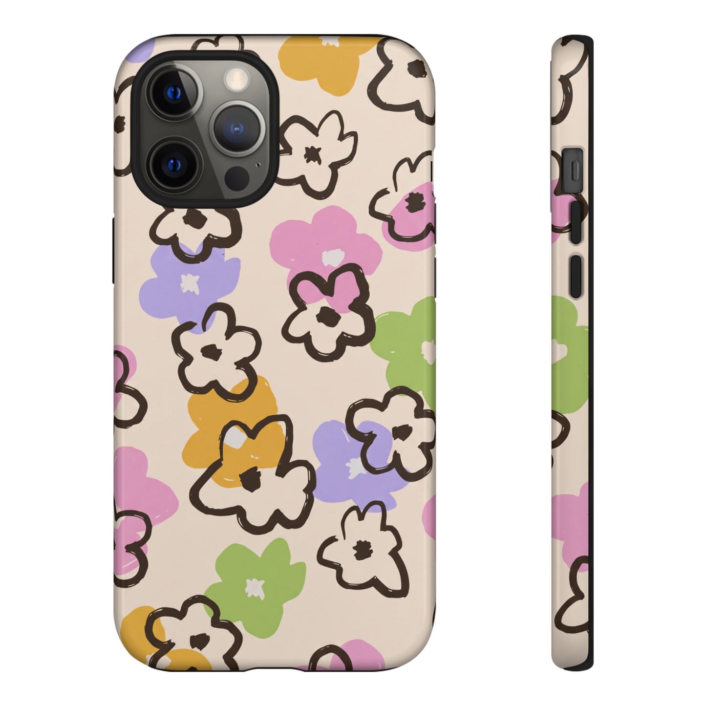 Happy Blooms - iPhone Tough Case