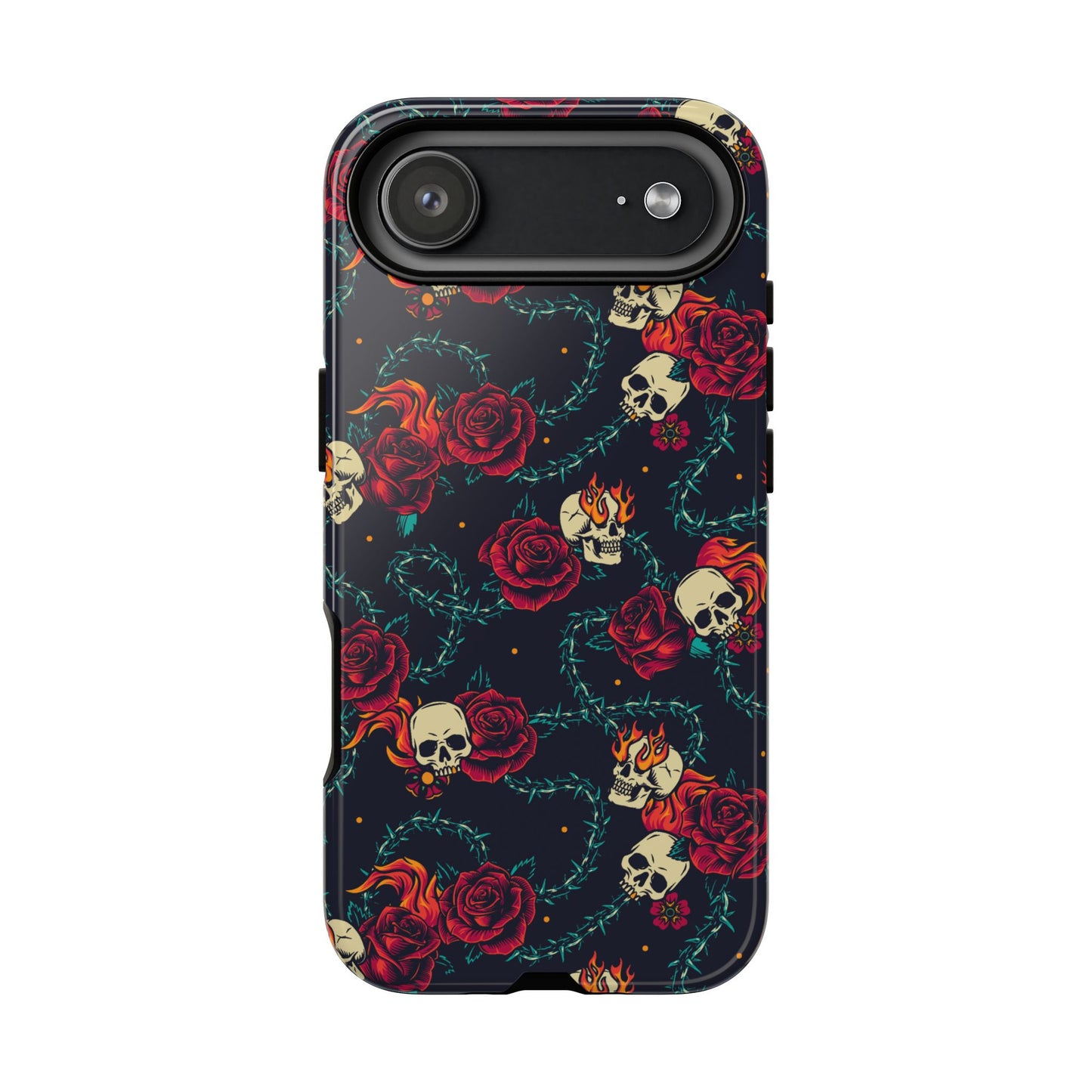 Skulls & Roses - iPhone Tough Case